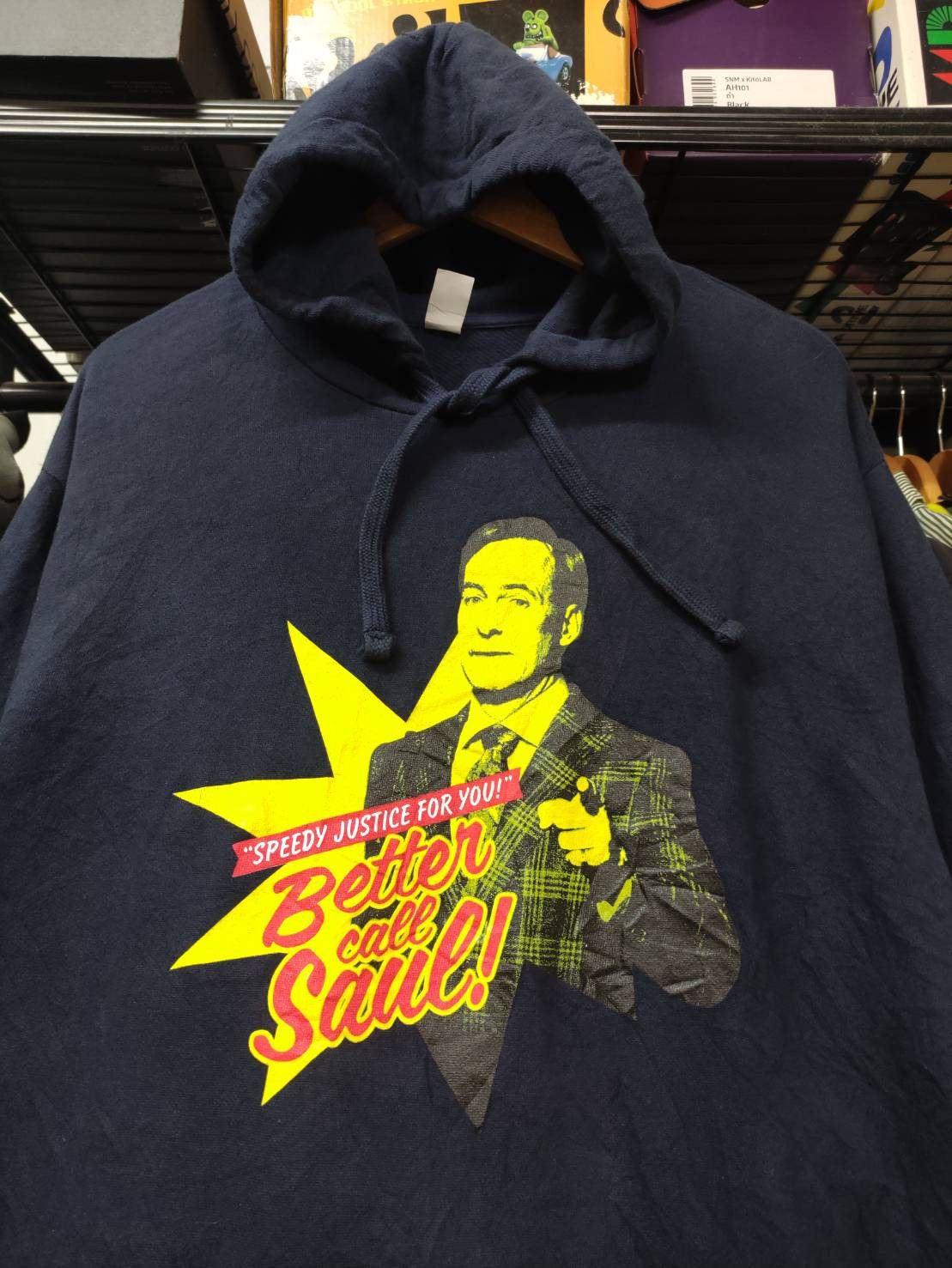 Next Level Apparel Better Call Saul " Speedy Justice For You " Hoodie Size US L / EU 52-54 / 3 - 1 Thumbnail