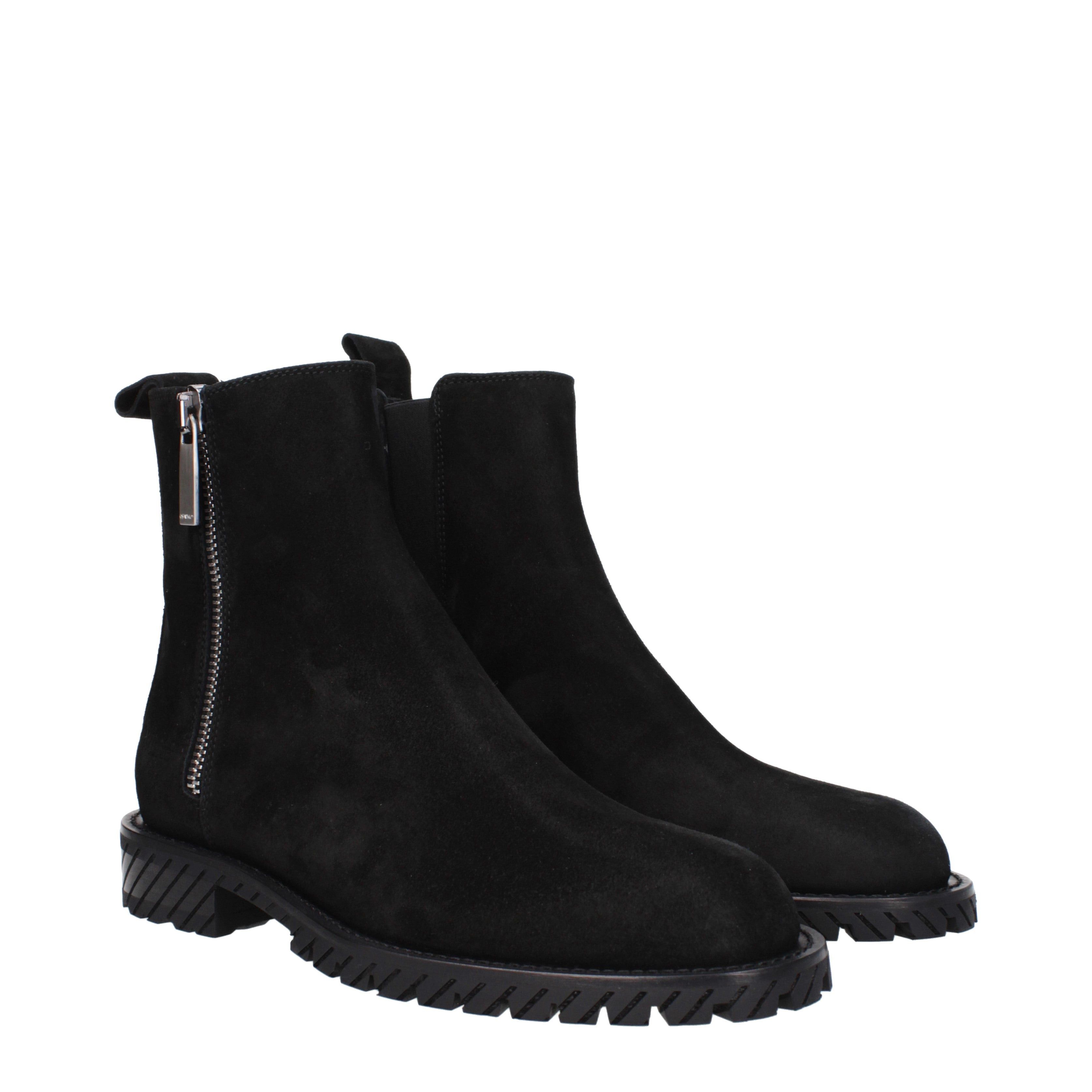 Off-White Off White Exploration Motor Ankle Boots in Black | Grailed