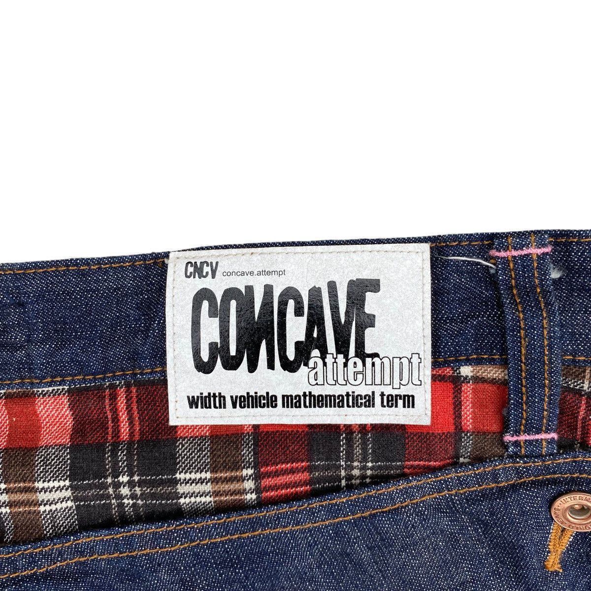 Japanese Brand Vintage CNCV Concave Attempt Japanese Denim Jeans Size US 32 / EU 48 - 10 Thumbnail
