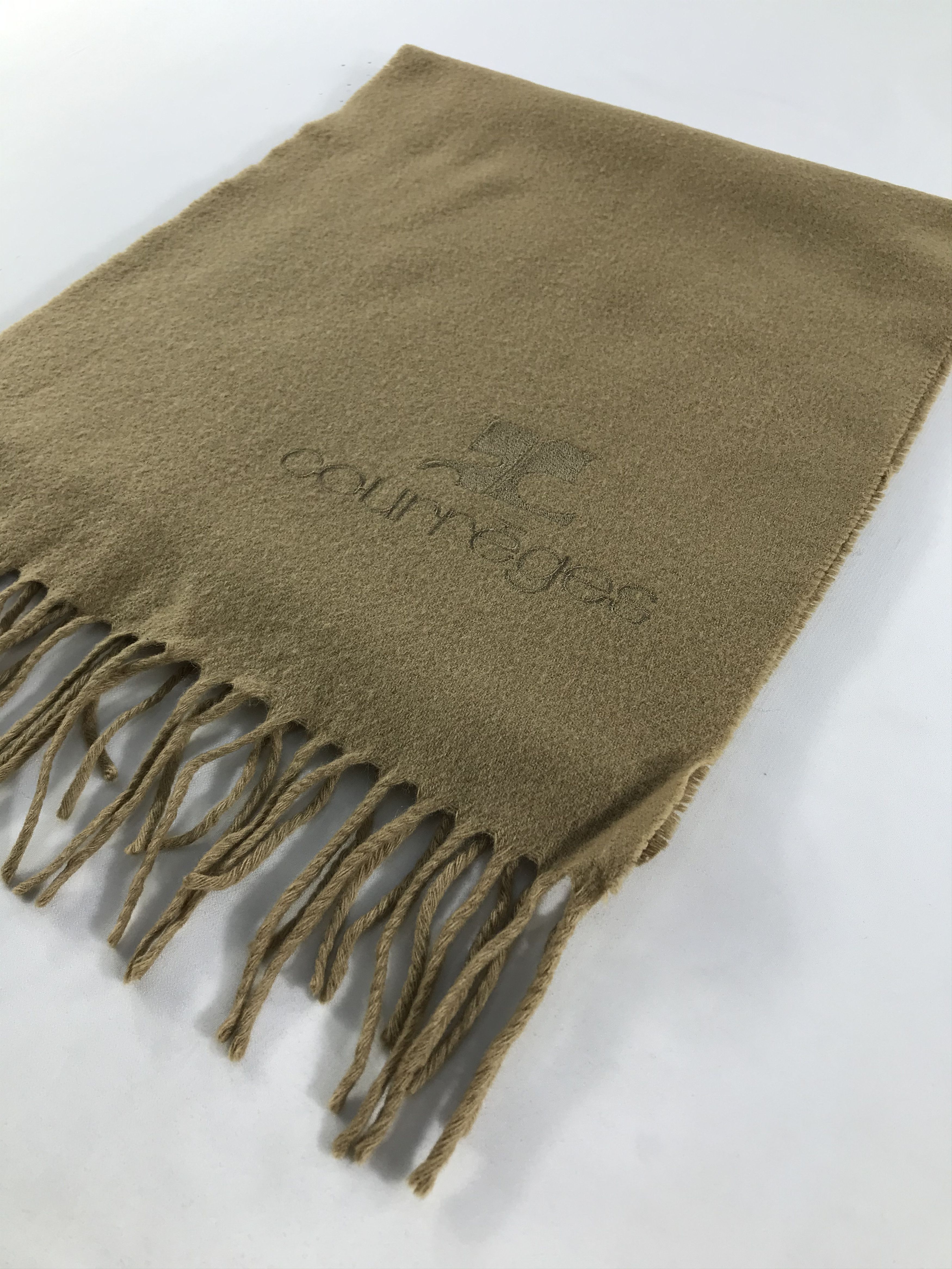 Courreges × Vintage Courreges Homme Scarf / Muffler / Neckwear - WW2317 Size ONE SIZE - 3 Thumbnail