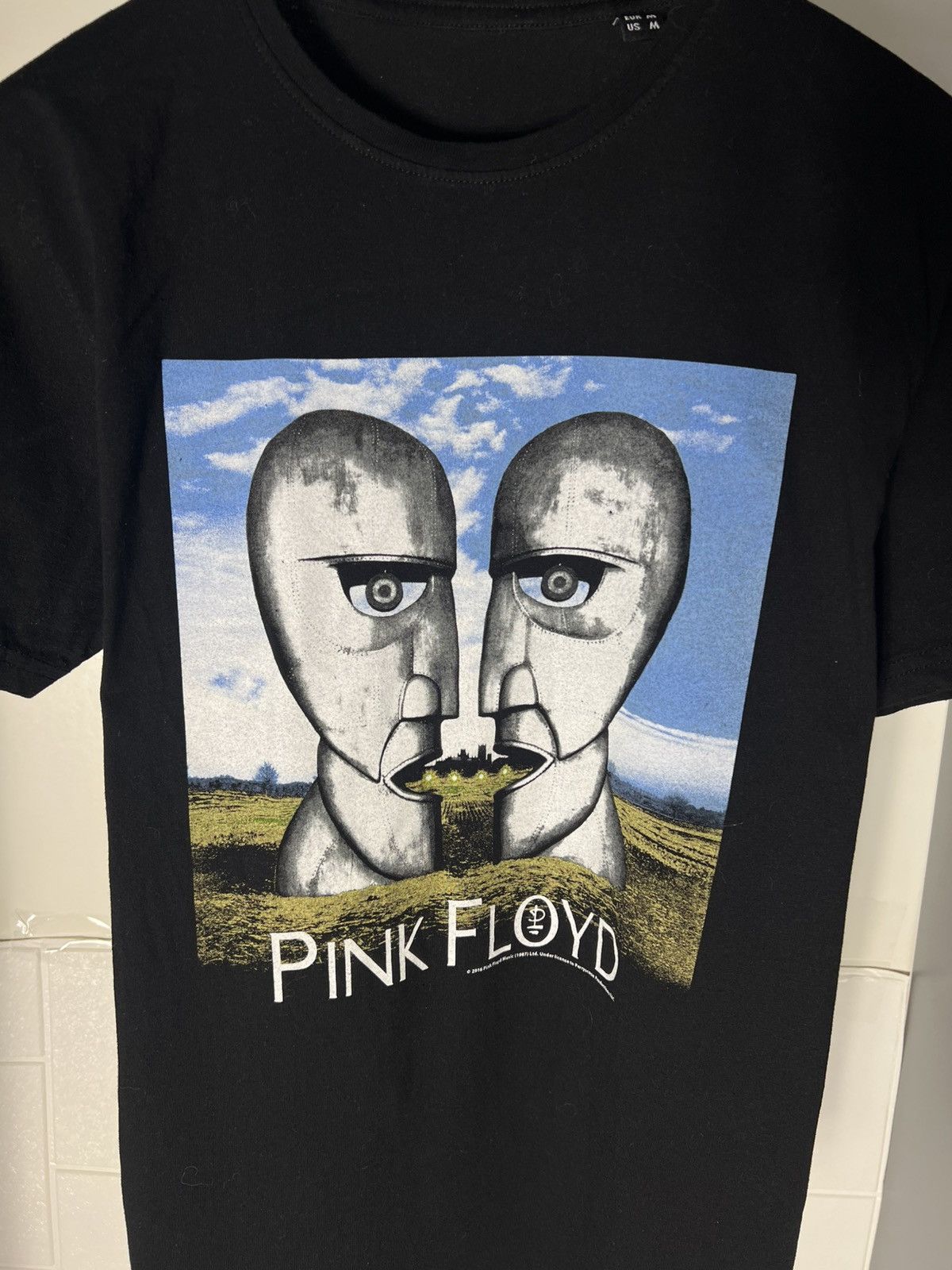 Pink Floyd × Vintage VERY RARE PINK FLOYD BIG LOGO ROCK T-SHIRT PUNK METAL 90s Size US M / EU 48-50 / 2 - 2 Thumbnail