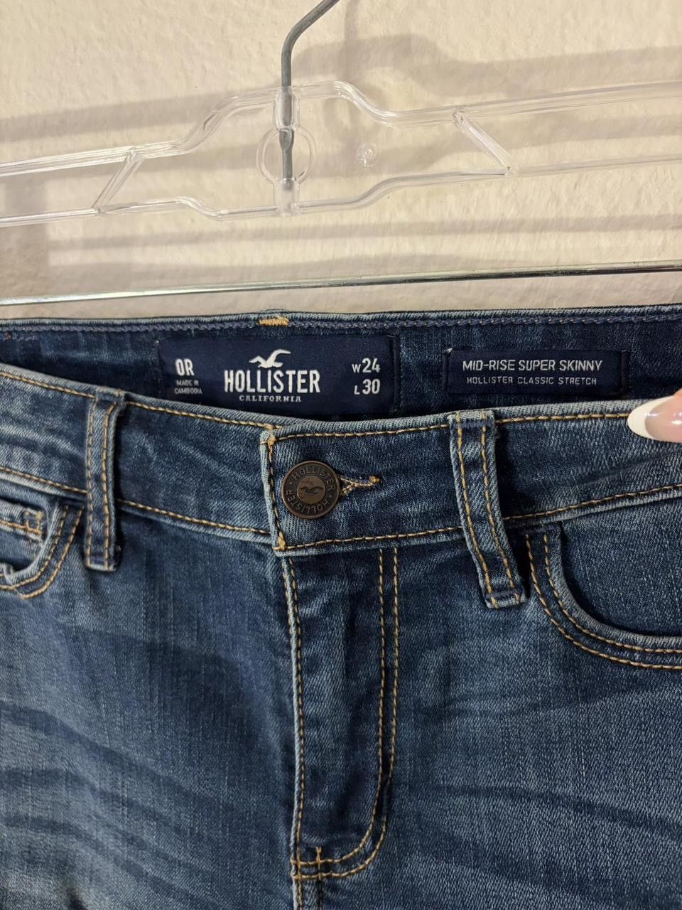 Hollister Hollister Co. mid-rise super skinny jeans Size 25" / US 0 / IT 36 - 3 Thumbnail