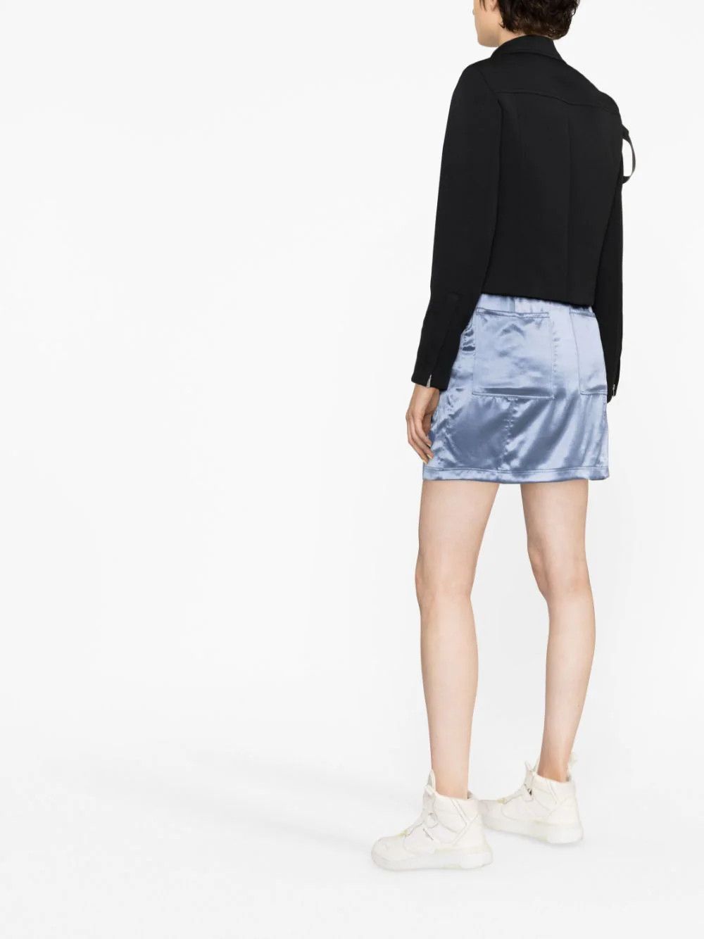 Fendi o1loc1c0824 Skirt in Blue Size 30" / US 8 / IT 44 - 2 Thumbnail