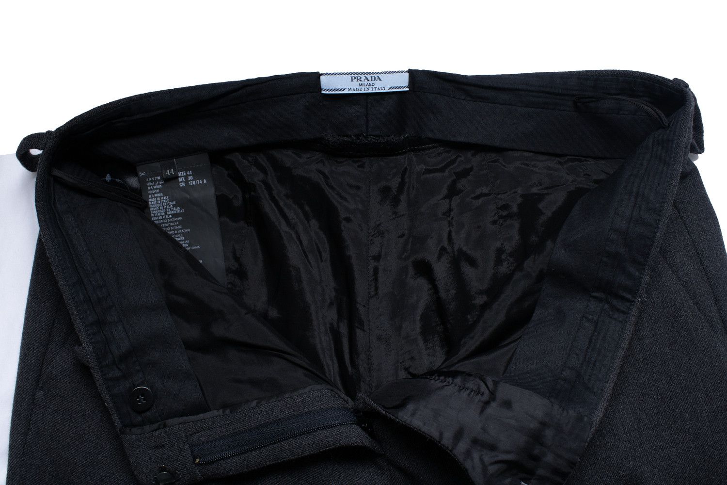 Prada Prada, grey wool pantalon Size 30" / US 8 / IT 44 - 6 Thumbnail