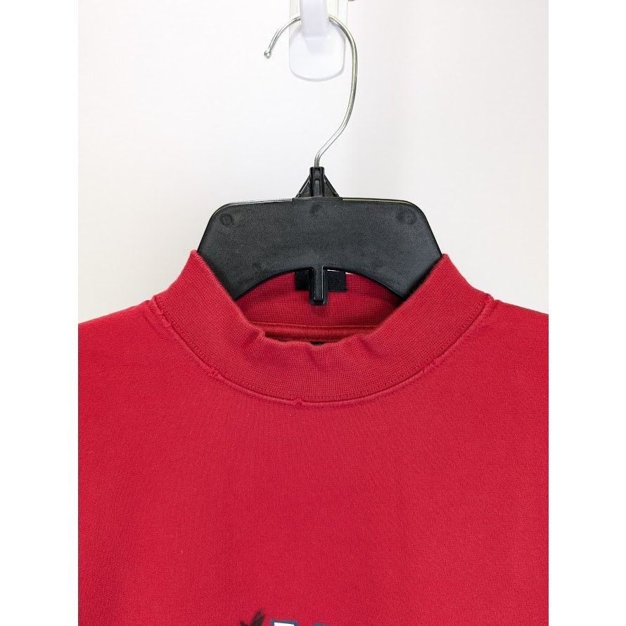 Balenciaga o1rshd1 Oversizes Fit Many Kisses Tee T-Shirt in Red Size US S / EU 44-46 / 1 - 3 Thumbnail