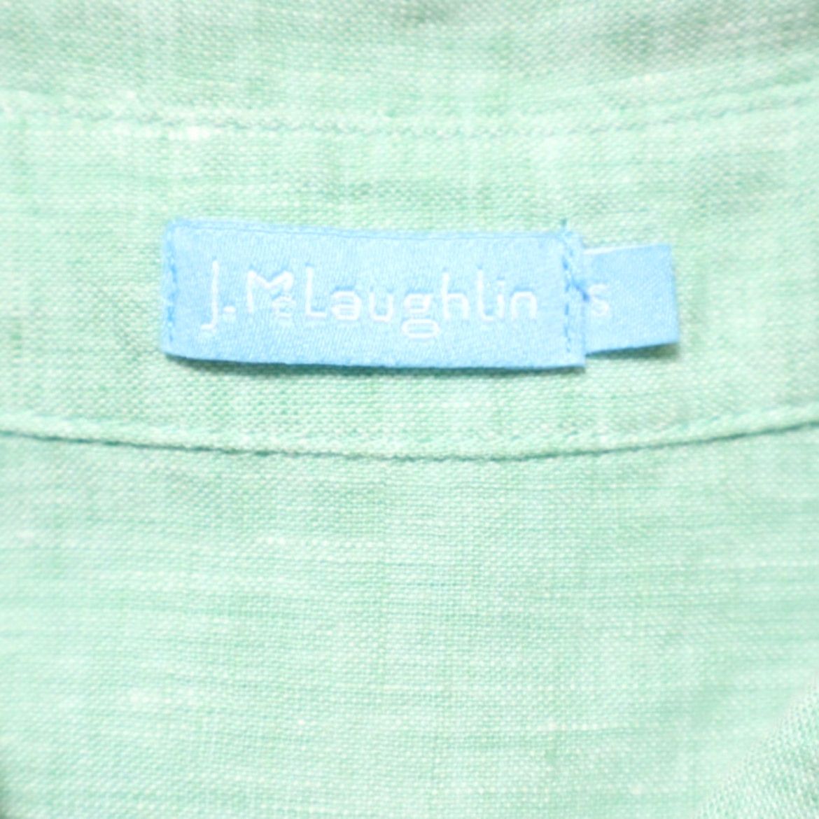 J.McLaughlin J. McLaughlin Shirt Green Women's S Popover Linen Long Sleeve Shirt Size S / US 4 / IT 40 - 5 Thumbnail