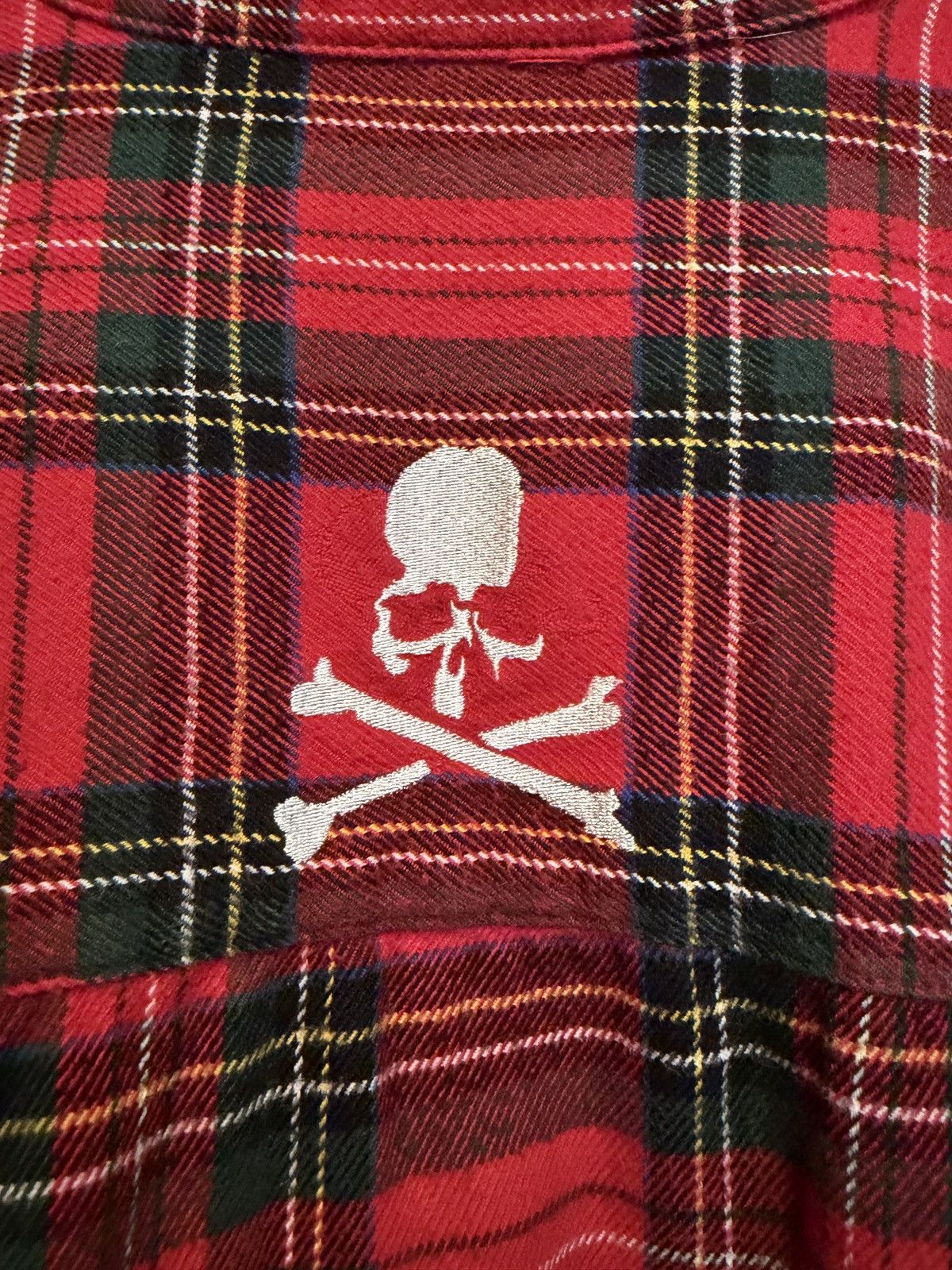 Mastermind World Mastermind World Distressed Flannel Size US M / EU 48-50 / 2 - 6 Thumbnail