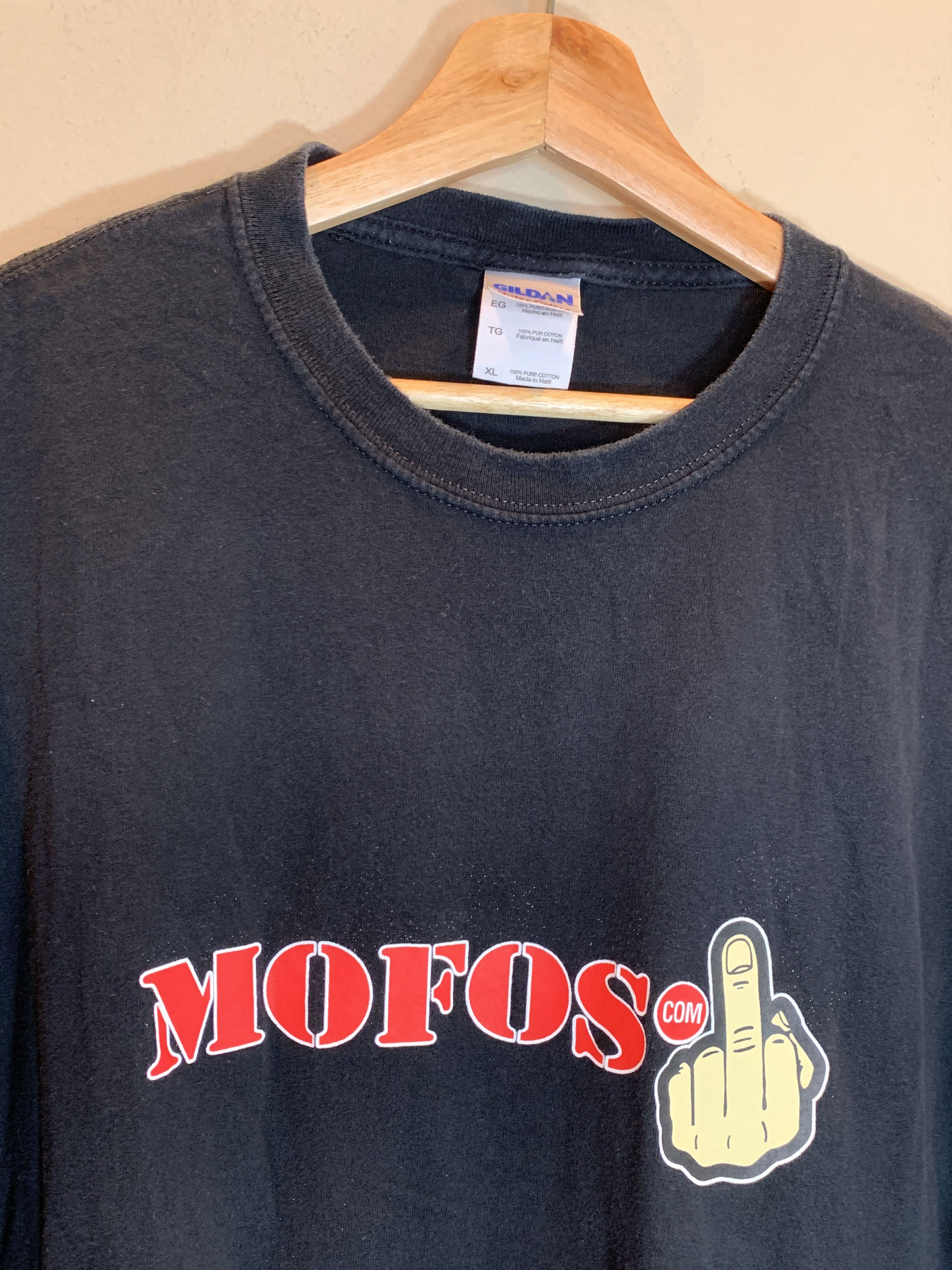 Vintage *RARE* Vintage Mofo’s XXX Porn Sex T-Shirt Size US XL / EU 56 / 4 - 2 Thumbnail