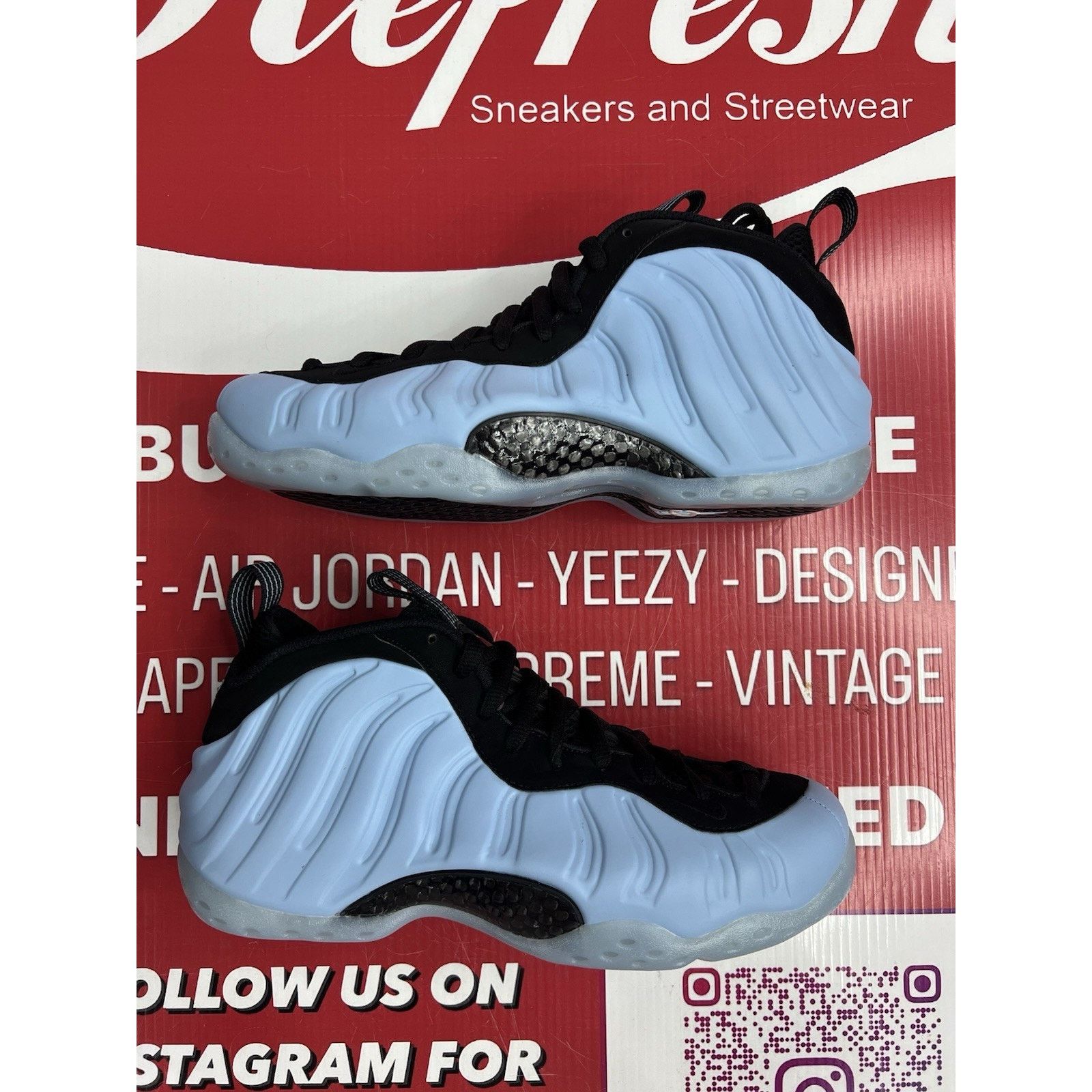 Nike Nike Air Foamposite One Psychic Blue Size 8.5 (HJ6014-400) Size US 8.5 / EU 41-42 - 2 Thumbnail
