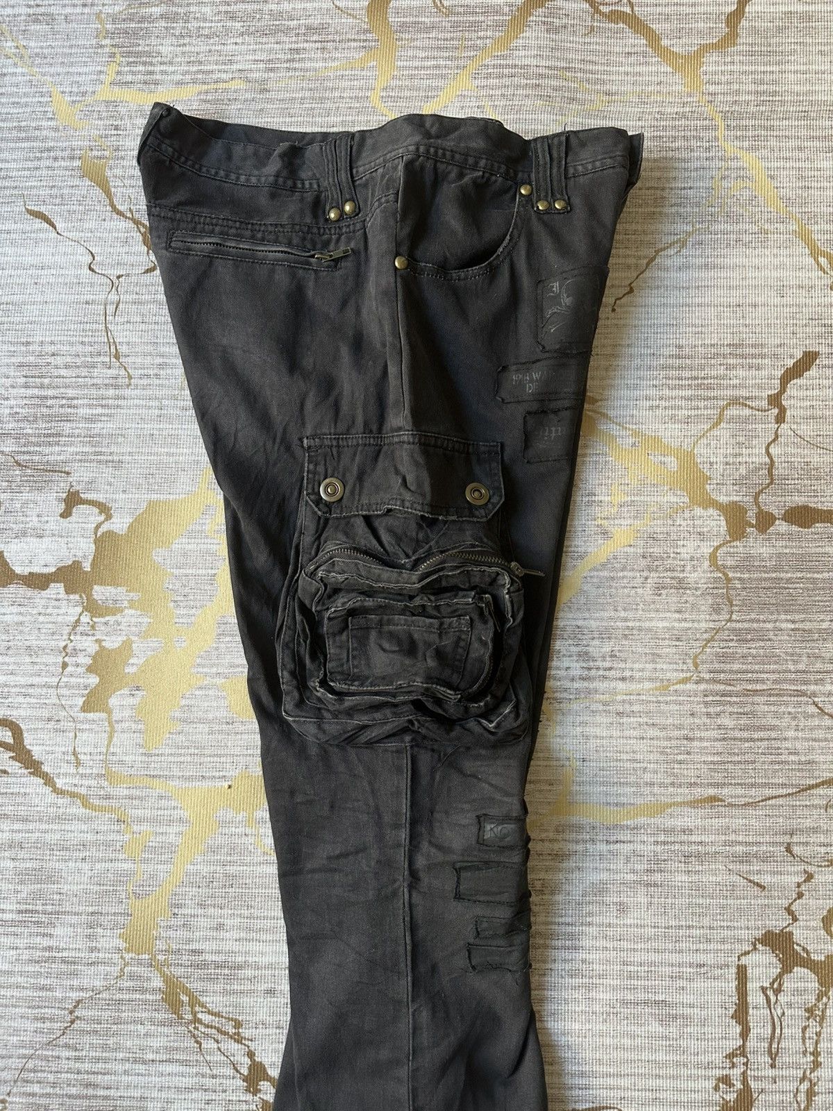 In The Attic FLARE In The Attic Poem Patchwork Pocket Pant Size US 32 / EU 48 - 14 Thumbnail