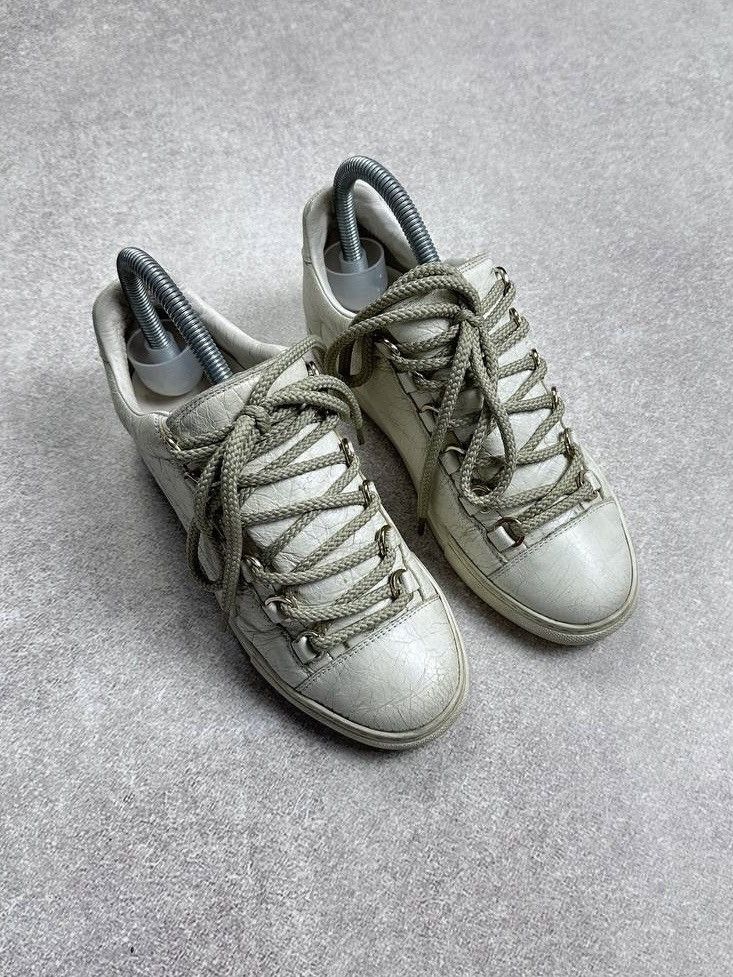 Balenciaga Vintage Balenciaga Arena Leather Low Leather Sneakers EUR 35 Size US 5 / IT 35 - 3 Thumbnail