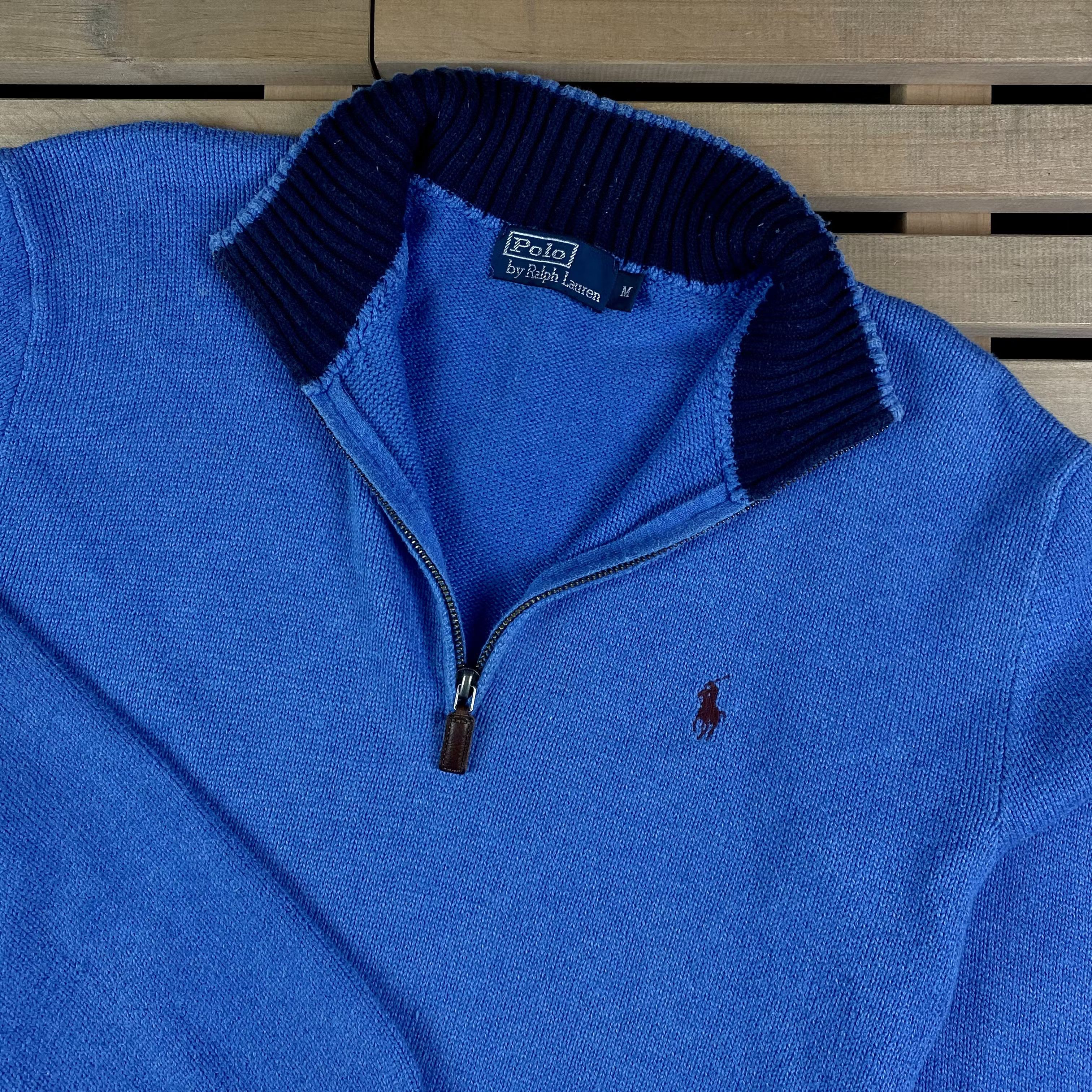 Polo Ralph Lauren × Ralph Lauren × Vintage Mens Sweater Pullover Polo Ralph Lauren Vintage Size M Size US M / EU 48-50 / 2 - 2 Thumbnail