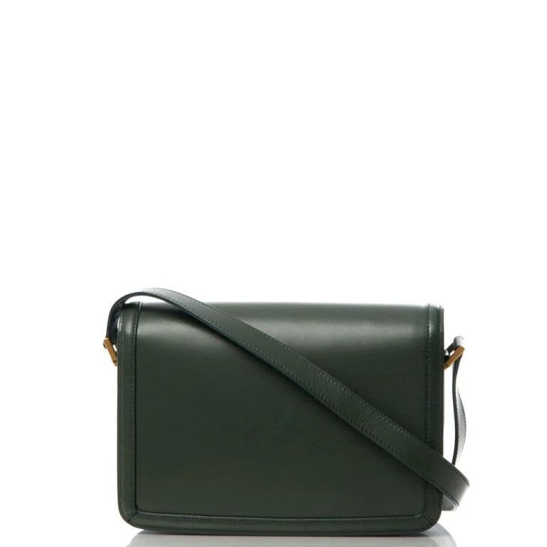 Saint Laurent Paris o1b1hav110924 Size: OS / Medium Satchel Leather Bag in Green Size ONE SIZE - 4 Thumbnail