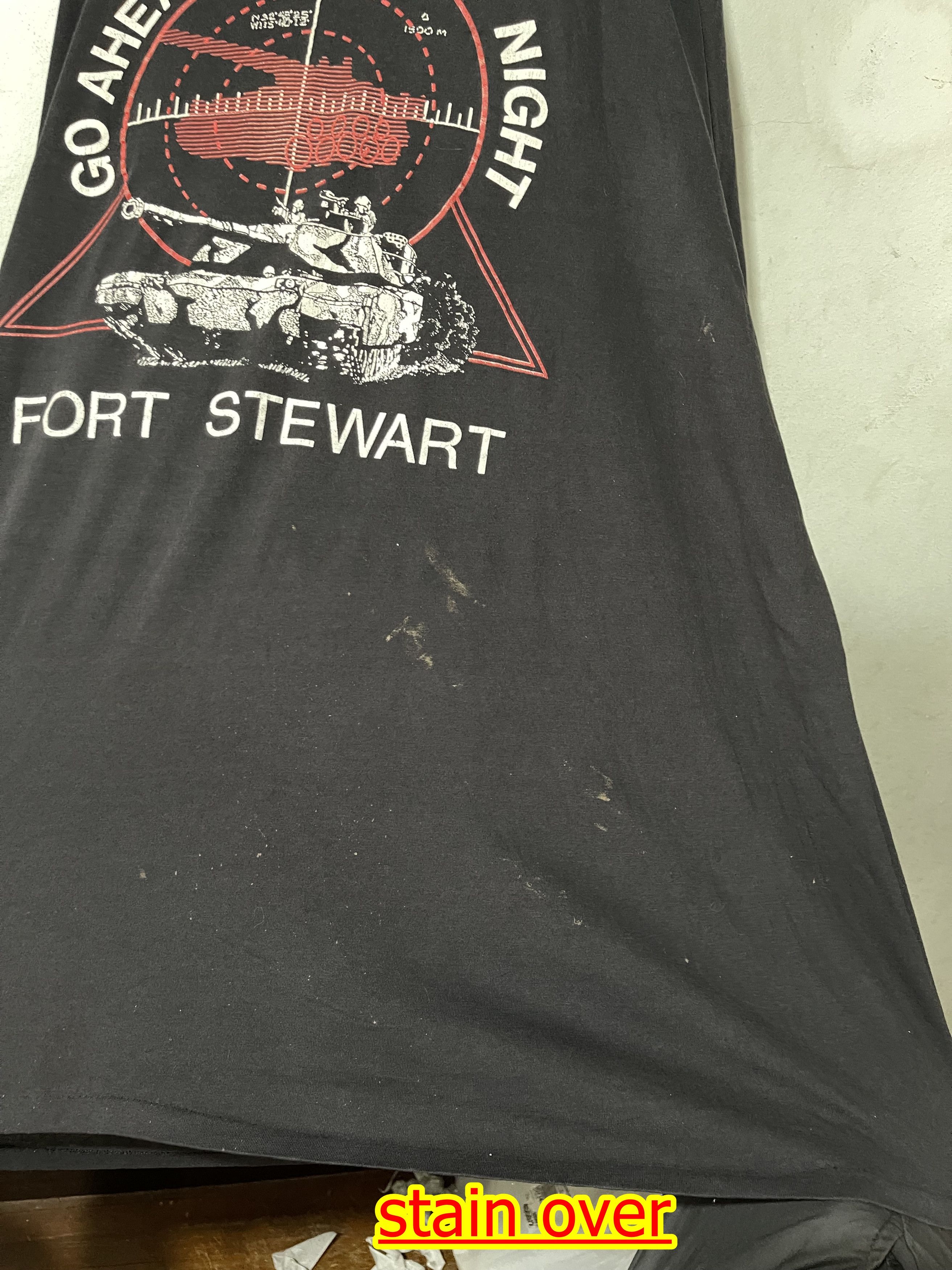 Vintage Vintage 90s Fort Stewart Shirt Size US XXL / EU 58 / 5 - 6 Thumbnail