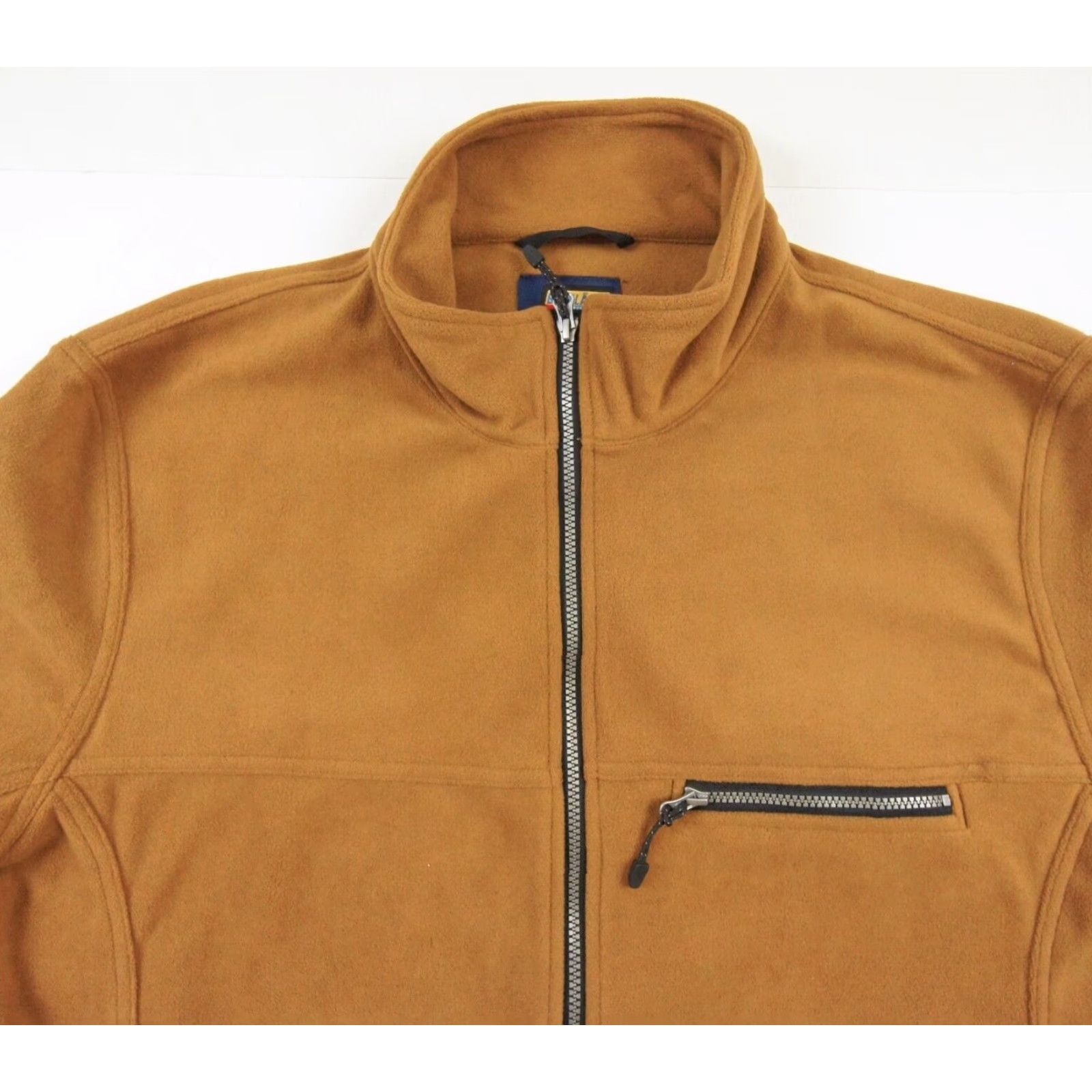Vintage Blaklader Jacket Men's 3XL Brown Fleece Full Zip Outdoor Workwear Size US XXL / EU 58 / 5 - 2 Thumbnail