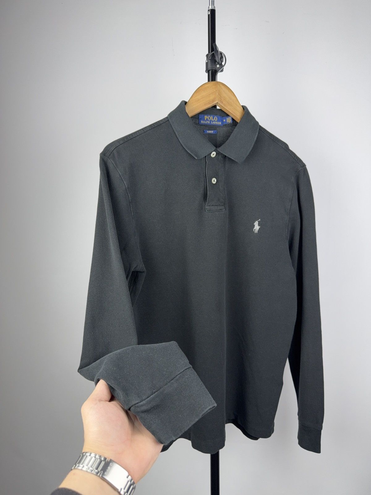 Polo Ralph Lauren × Vintage VNTG Faded Polo Ralph Lauren Polos Chief Keef Basic Y2K USA Size US M / EU 48-50 / 2 - 2 Thumbnail