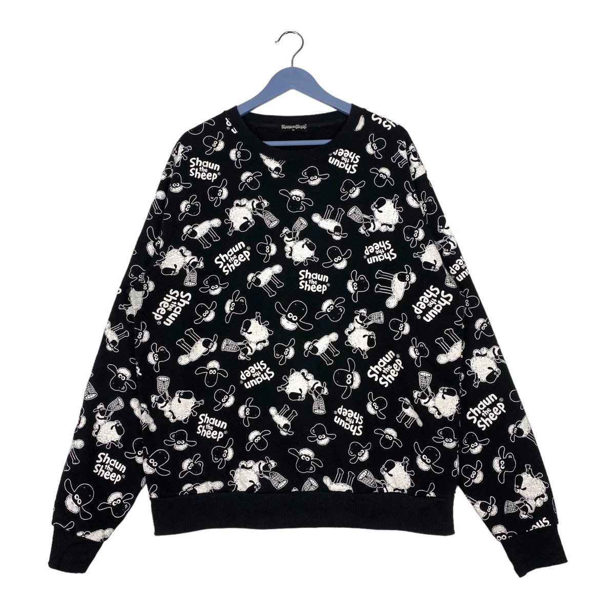 Designer × Vintage ShaunThe Sheep Full Print Sweatshirt Crewneck Size US XL / EU 56 / 4 - 1 Thumbnail