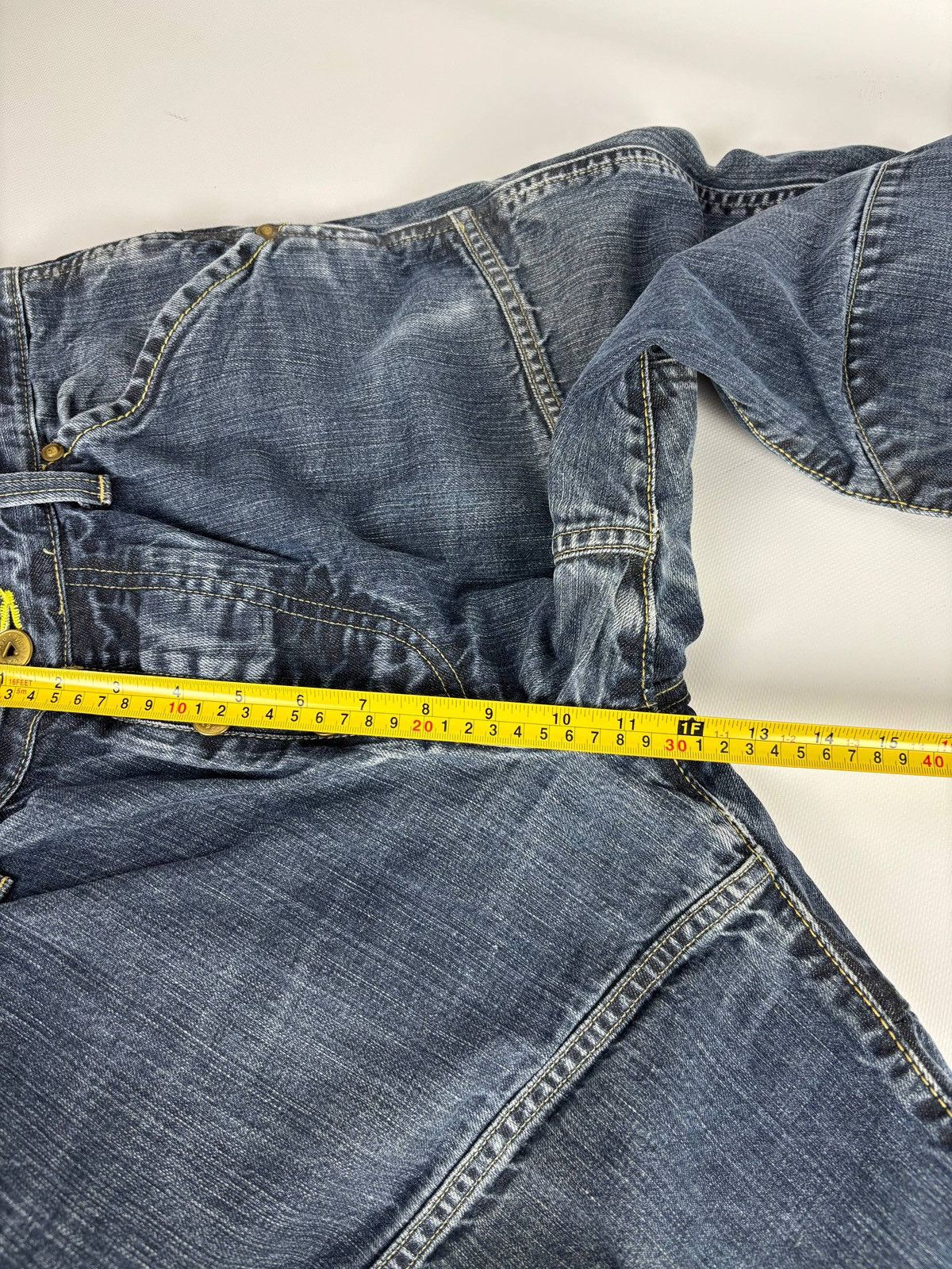 G-Star G Star Elwood 96 Denim Buckle Back Jeans Size 33 Size US 33 - 13 Thumbnail