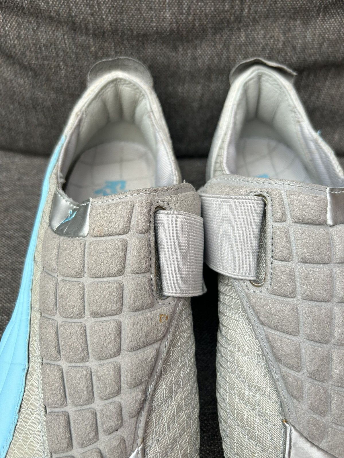 Puma × Vintage Vintage Puma Uke Ripstop Leather Slip-on Low Y2k Trainers Size US 6 / IT 36 - 10 Thumbnail