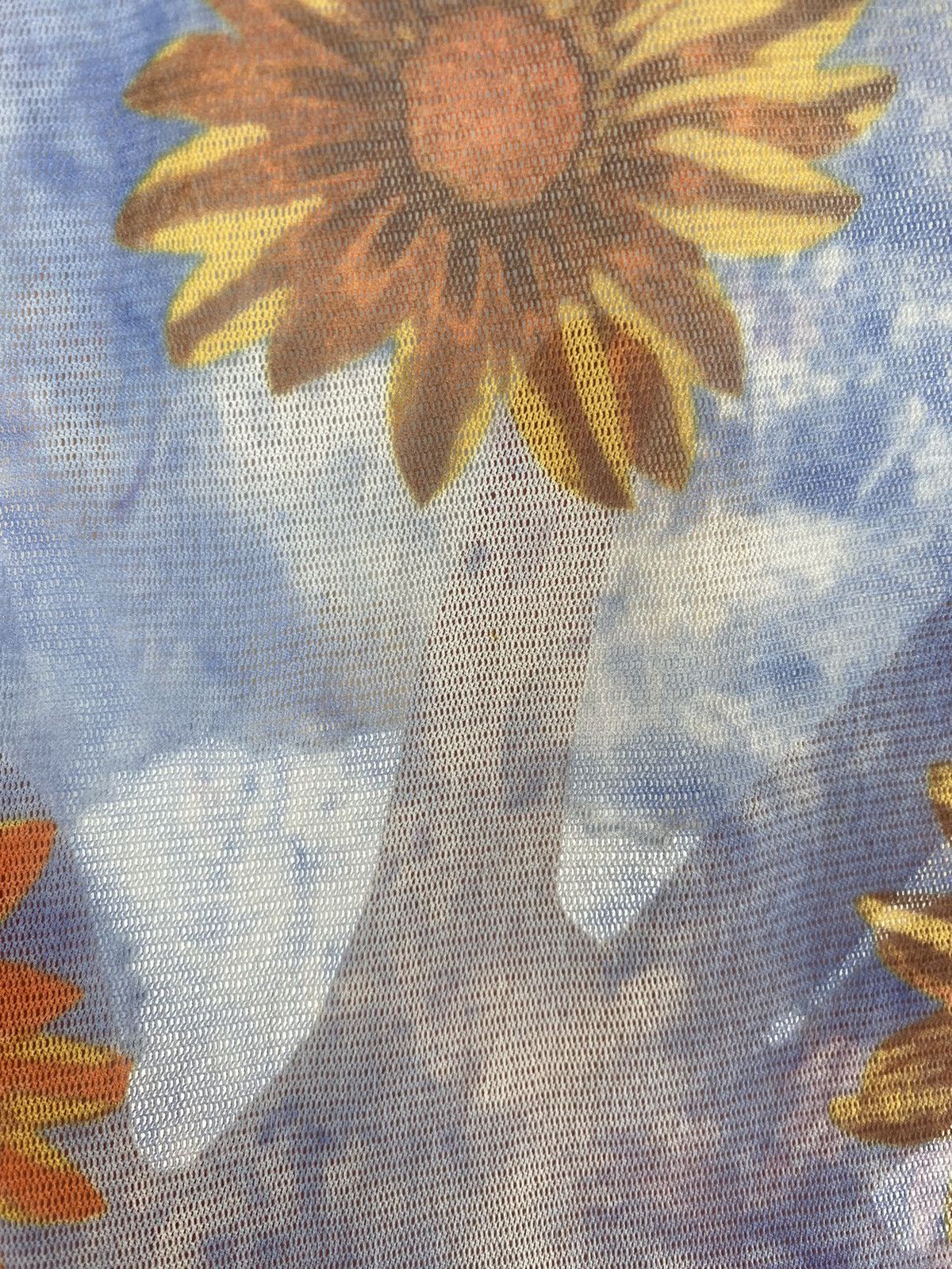 Vintage Y2K Vintage Two Wild London Floral Sky Blue Mesh Top Size S / US 4 / IT 40 - 6 Thumbnail