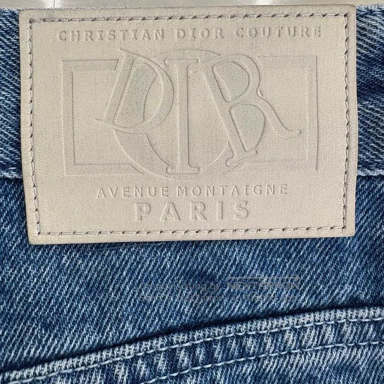 Dior Dior SS24 rattan plaid button workwear denim shorts Size US 30 / EU 46 - 8 Thumbnail