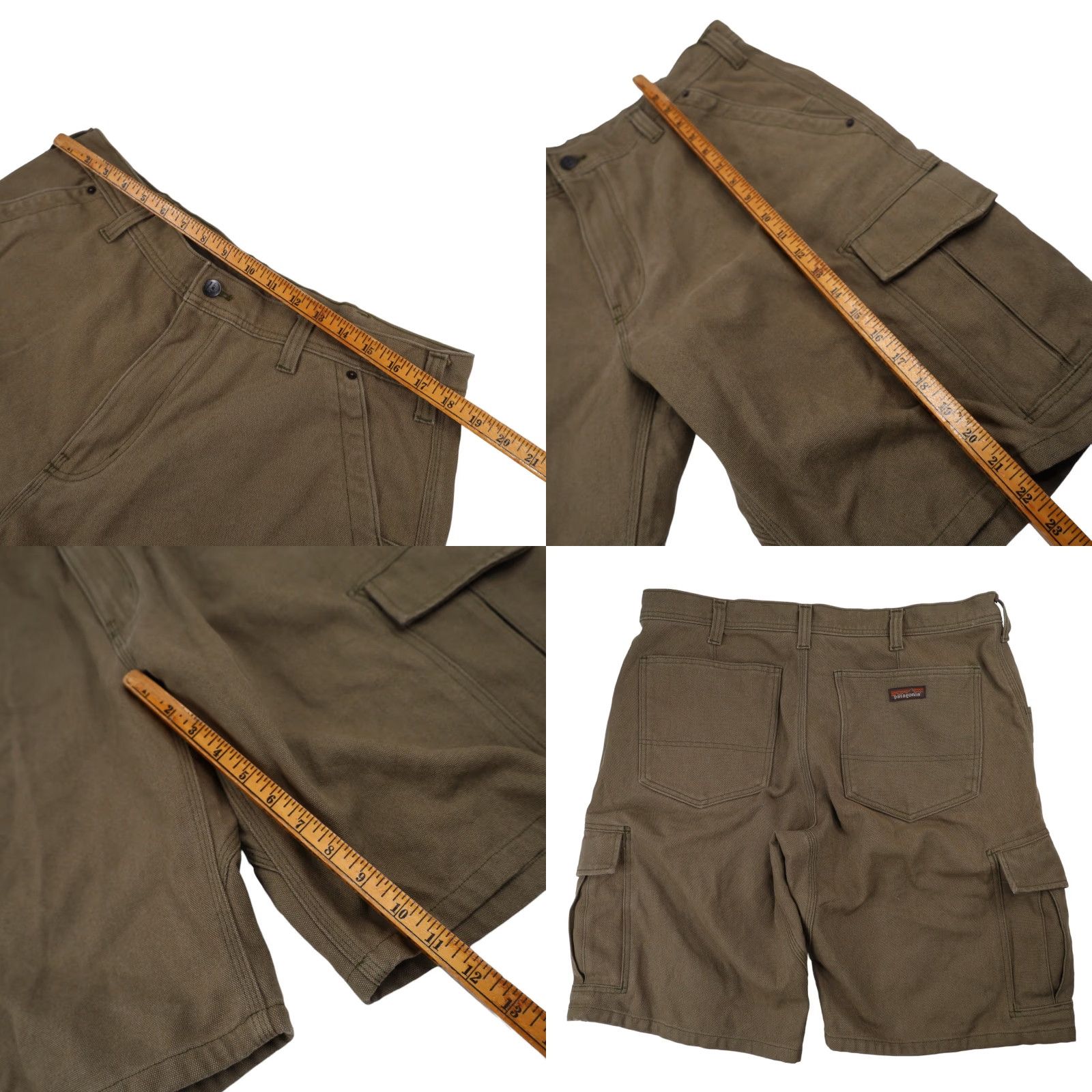 Patagonia Patagonia Cargo Adventure Shorts Gray Men's 38 Regular Canvas Heavy 9/10 Size US 38 / EU 54 - 8 Thumbnail