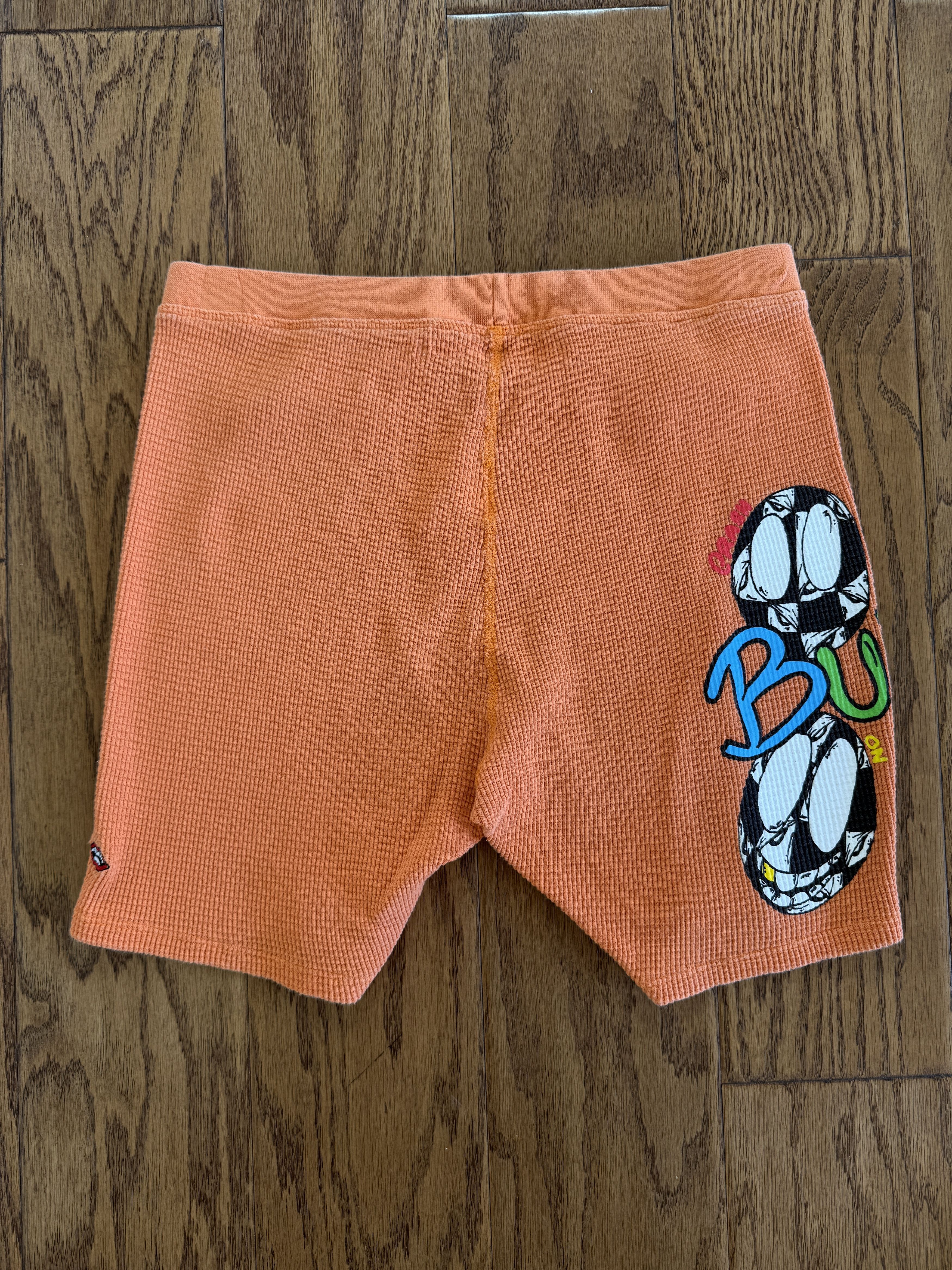 Chrome Hearts CH Matty Boy Link Waffle Thermal Shorts Sz L Size 26" / US 2 / IT 38 - 2 Thumbnail