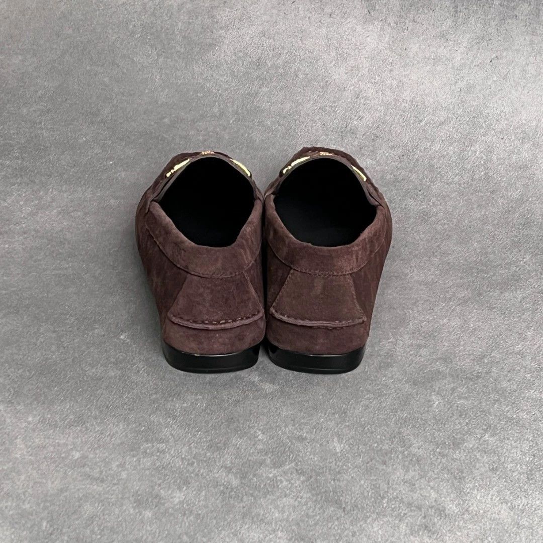 Versace VERSACE Brown Medusa Leather Loafers Size US 8 / IT 38 - 8 Thumbnail