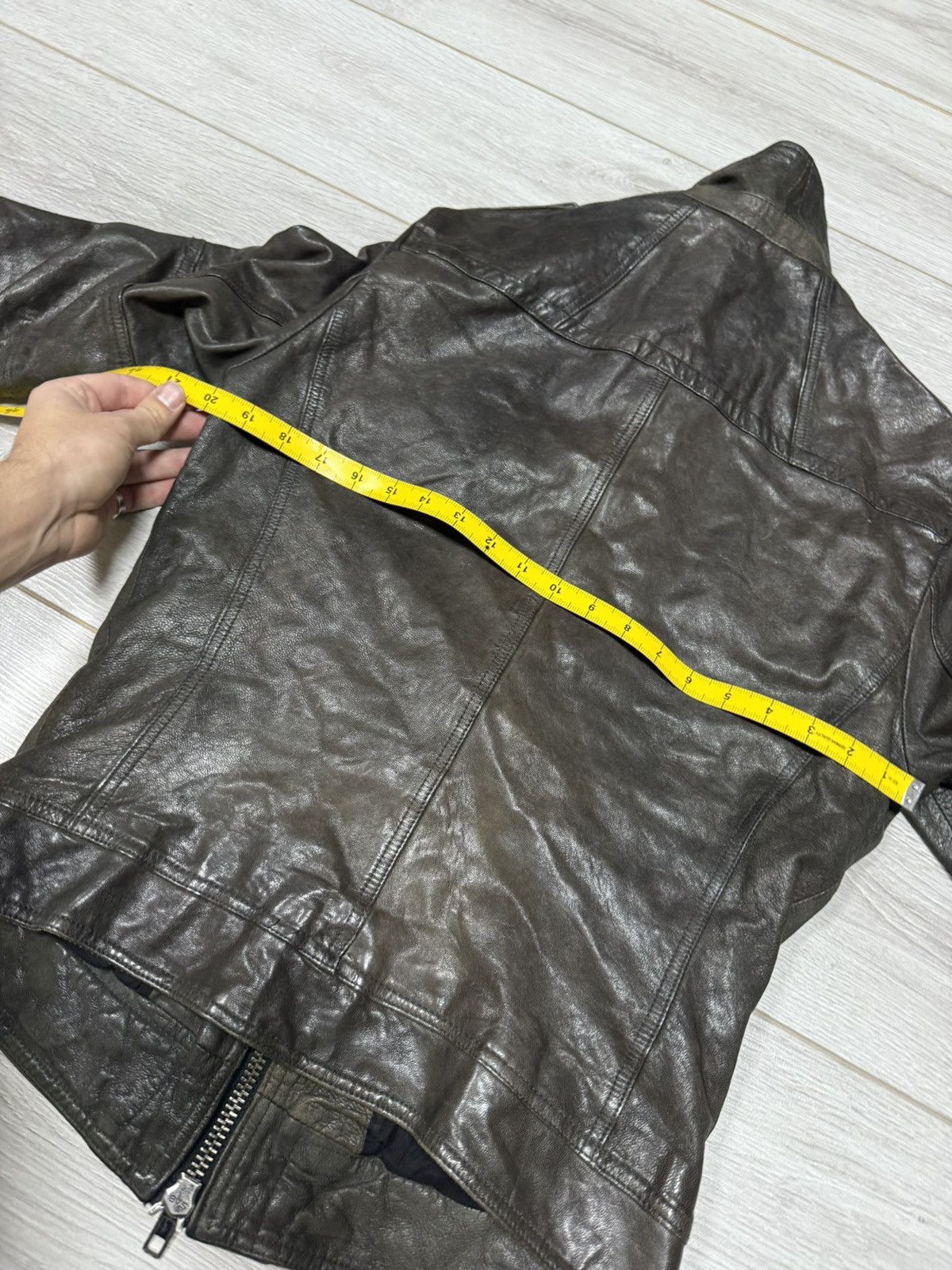 Allsaints Allsaints leather spitalfields vintage jacket biker Size US S / EU 44-46 / 1 - 10 Thumbnail