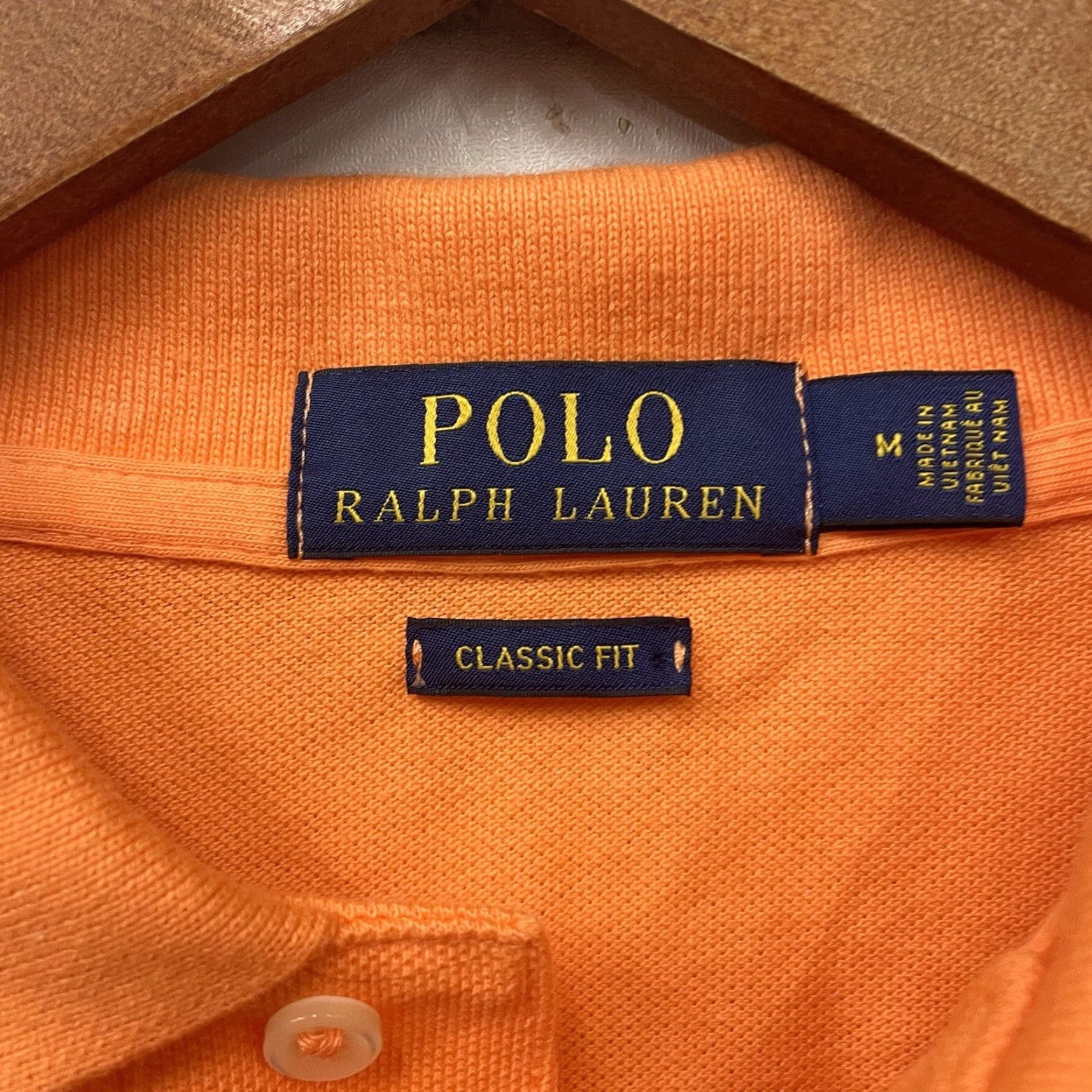 Polo Ralph Lauren Polo Ralph Lauren Classic Fit Orange Polo Shirt Mens Size M Size US M / EU 48-50 / 2 - 4 Thumbnail