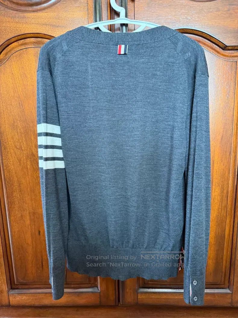 Thom Browne Thom Browne Wool Cardigan Size US M / EU 48-50 / 2 - 2 Thumbnail