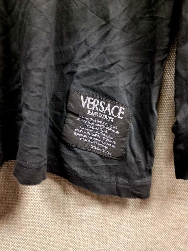 Versace vintage long sleeve versace classic v2 logo embroidery Size US L / EU 52-54 / 3 - 2 Thumbnail
