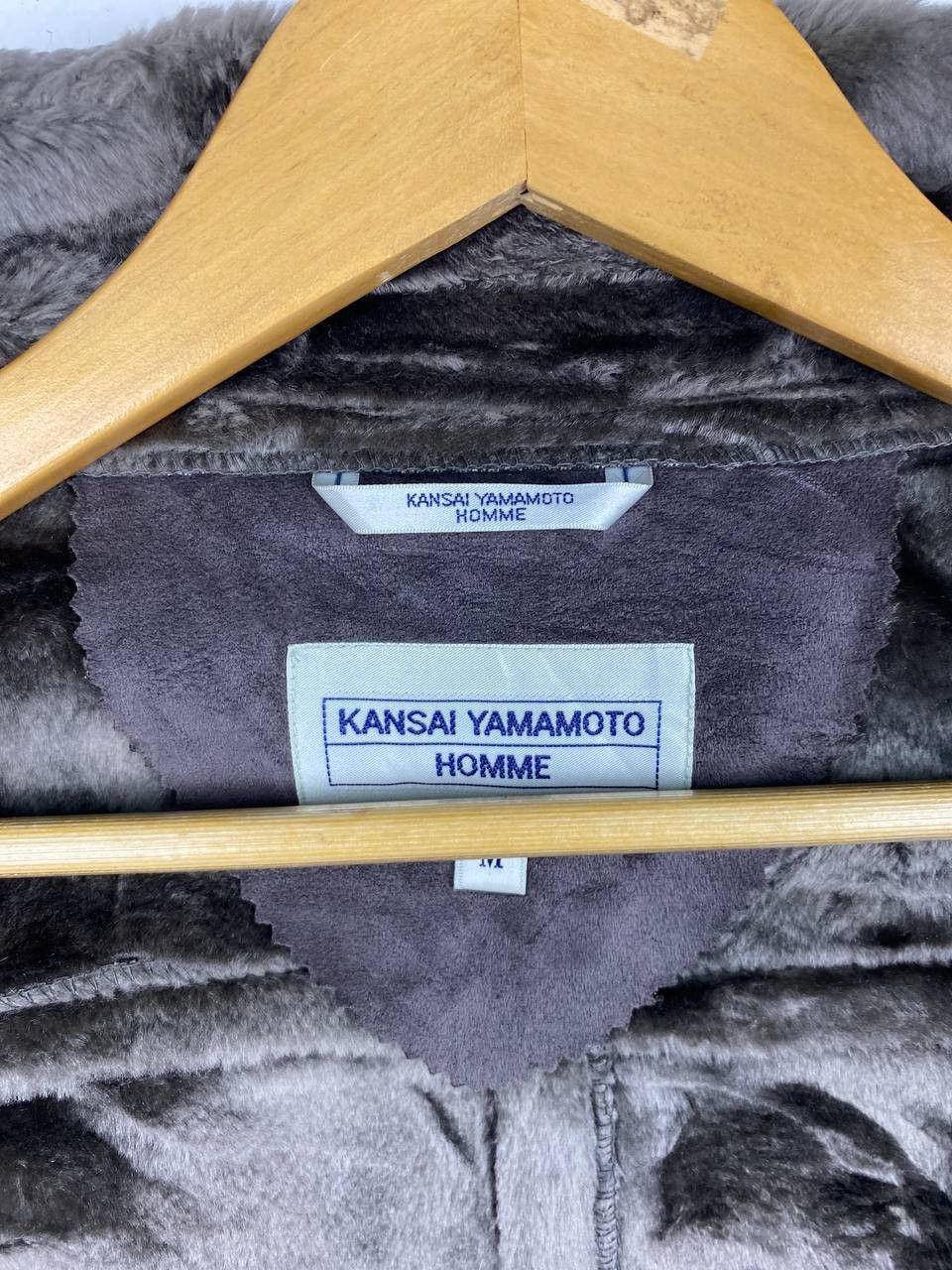 Japanese Brand kansai yamamoto fur jacket nice design Size US M / EU 48-50 / 2 - 7 Thumbnail
