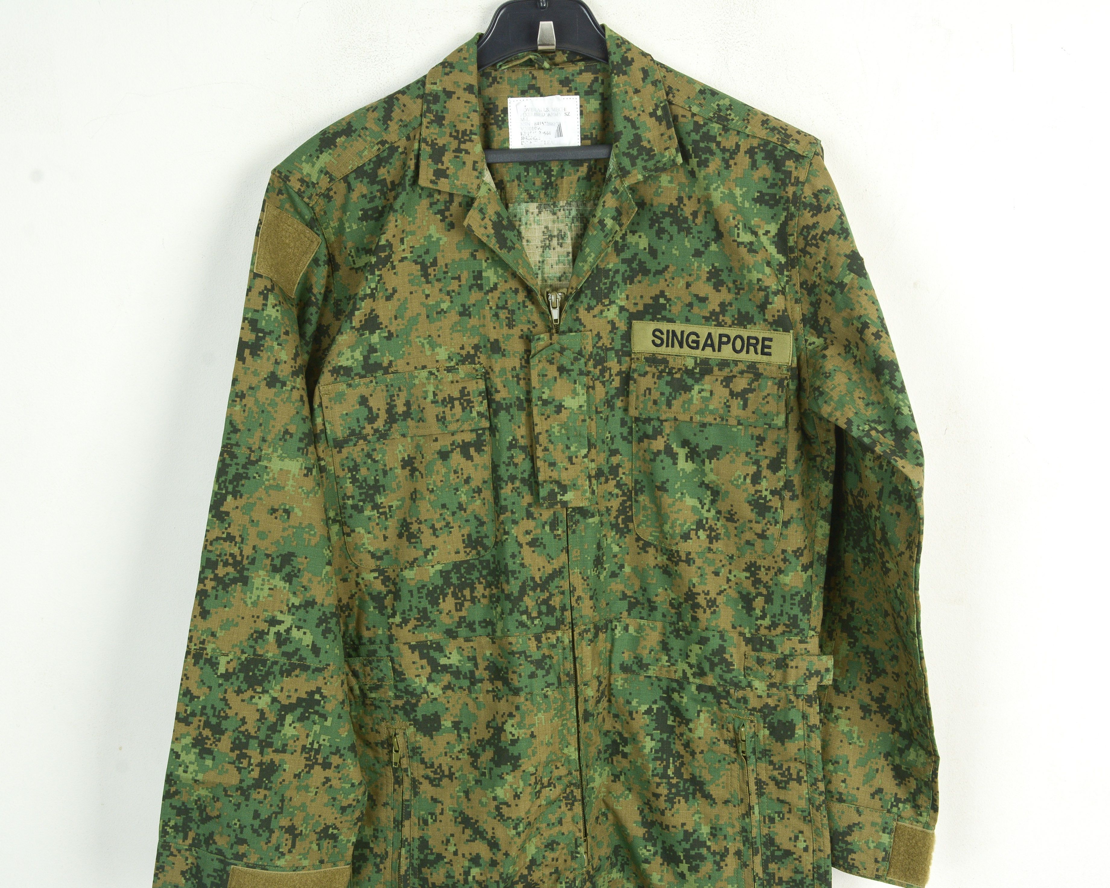 Le Laboureur M Singapore Army Boilersuit Overalls Jumpsuit Coveralls Size US 34 / EU 50 - 3 Thumbnail