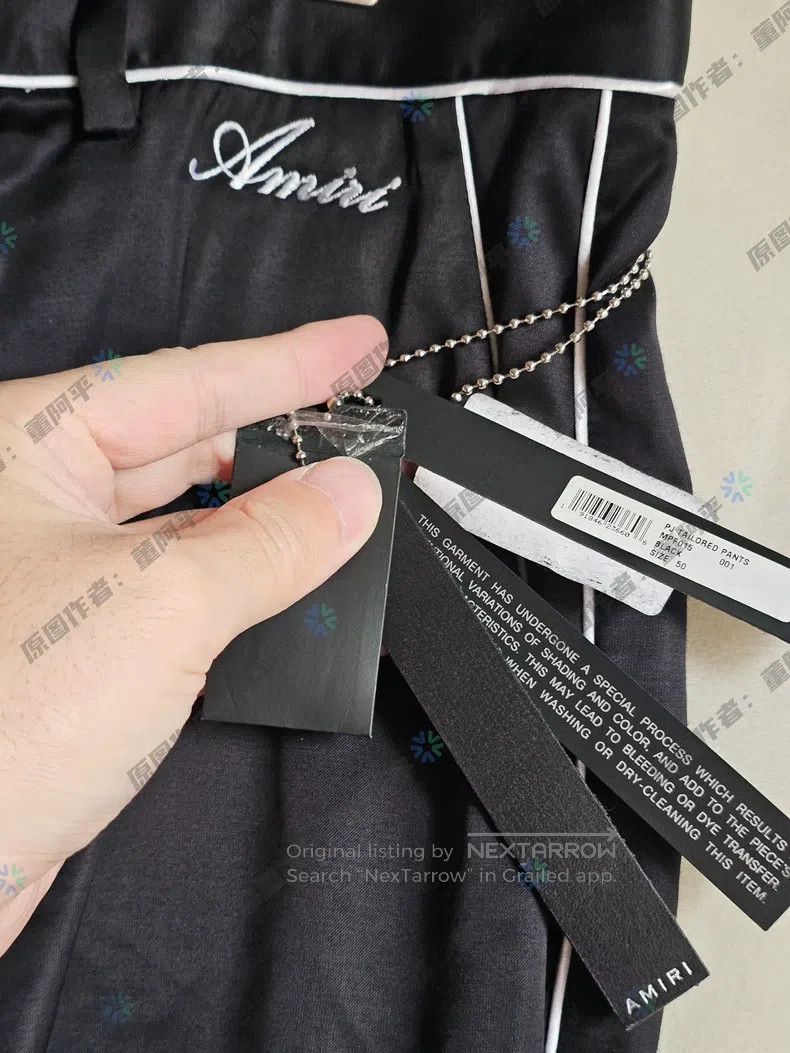 Other Amiri Black Long Pants Size US 34 / EU 50 - 3 Thumbnail