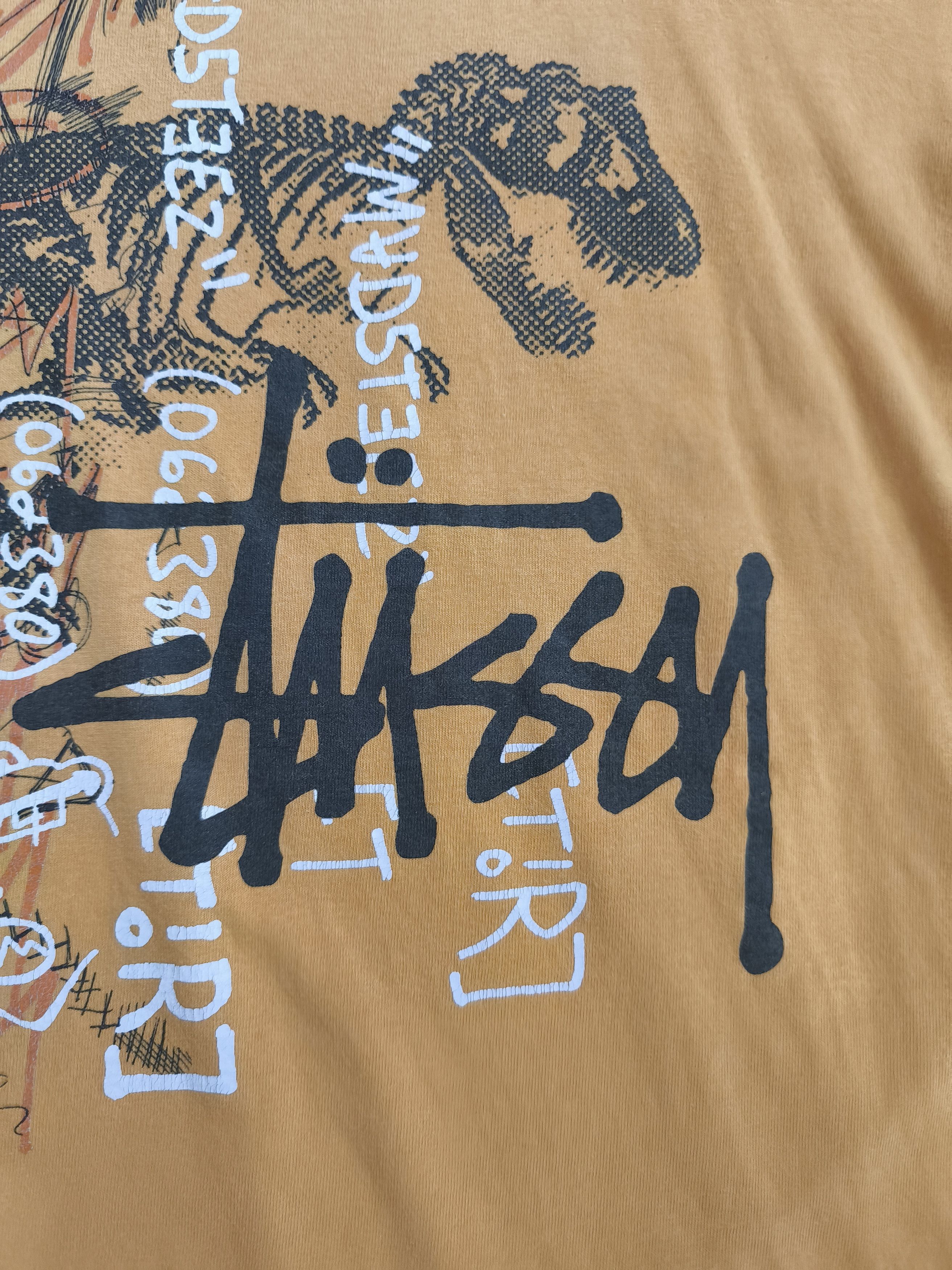 Stussy Vintage Stussy Dinosaur Skeleton Tee Size US L / EU 52-54 / 3 - 4 Thumbnail