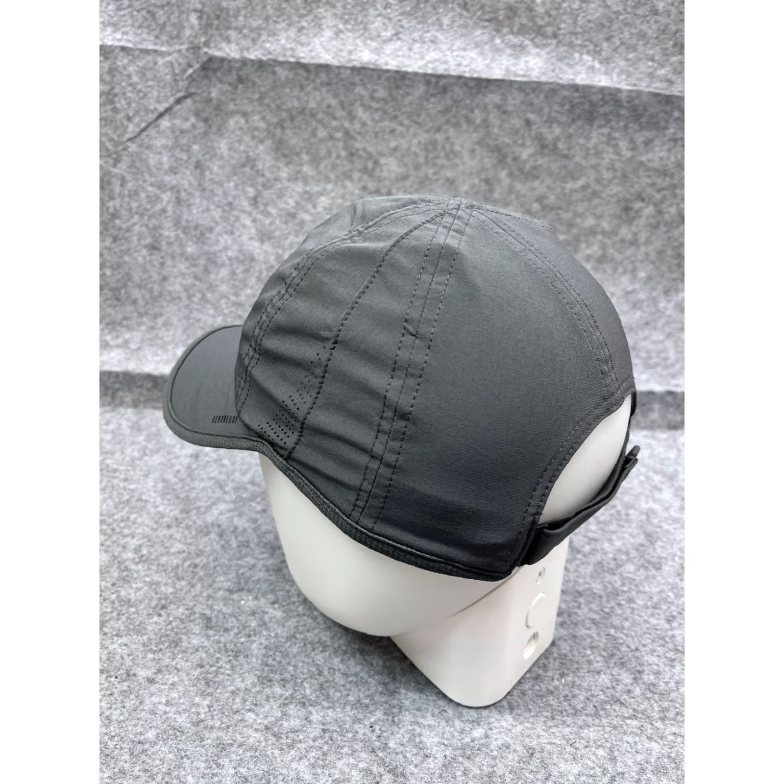 Adidas Adidas Hat Cap Adjustable One Size Gray Polyester Blend Run Gym Aeroready Adult Baseball Cap Men Women Unisex Shoes? Size ONE SIZE - 5 Thumbnail