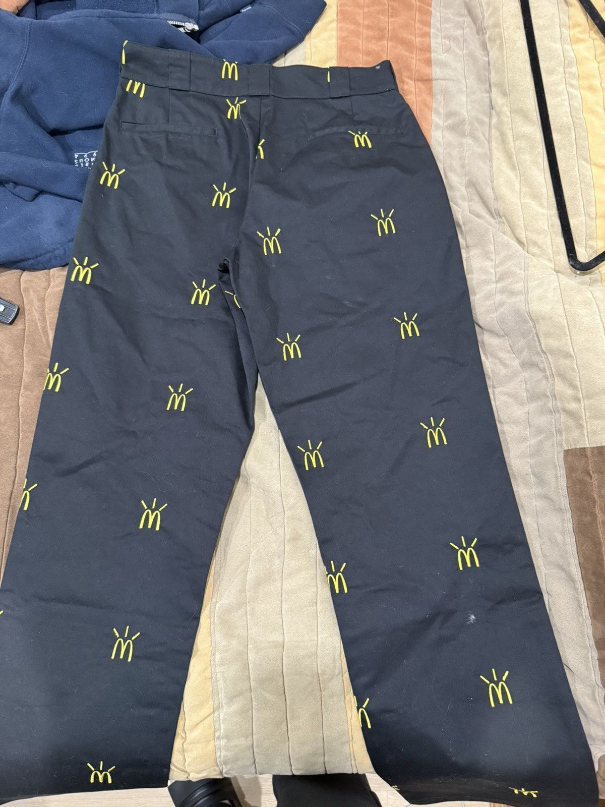 Travis Scott Cactus Jack x Mcdonalds Arches All Over Work Pants Size US 32 / EU 48 - 2 Thumbnail