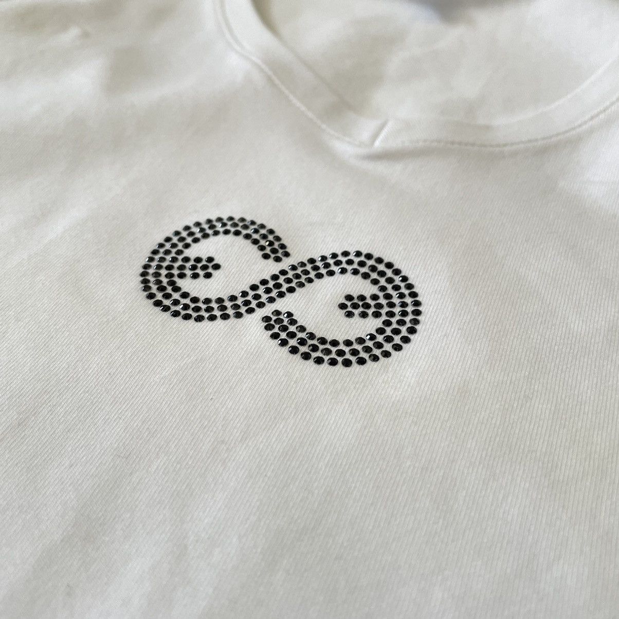 Escada Sport Y2K Escada Sport Embellished Logo White Tank Top Size XL / US 12-14 / IT 48-50 - 3 Thumbnail