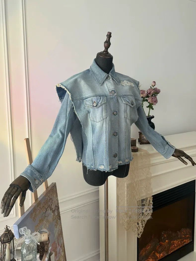 Maison Margiela Maison Margiela Broken and old detachable sleeve denim jac Size XS / US 0-2 / IT 36-38 - 3 Thumbnail