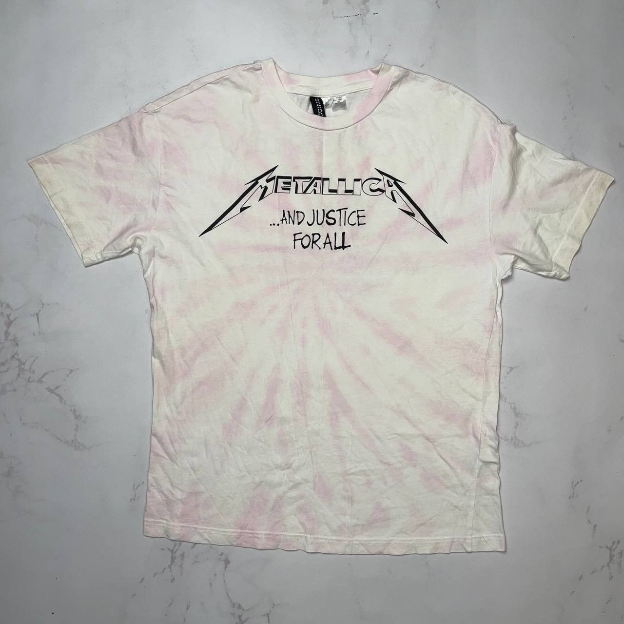 Metallica metallica and justice for all shirt batik H&M XS raresammler Size US XS / EU 42 / 0 - 1 Thumbnail