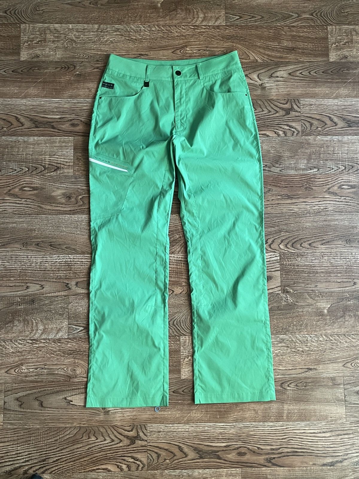 KJUS Kjus Chinos Green Pants Outdoor vintage Size US 33 - 2 Thumbnail