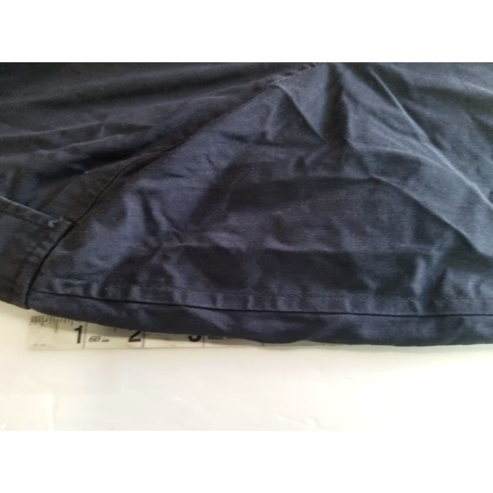 Vintage VINTAGE Defense Logistics Agency Trench Coat 44S Black Coat Mens Navy Quarterdeck Collection Workwear Size US S / EU 44-46 / 1 - 7 Thumbnail