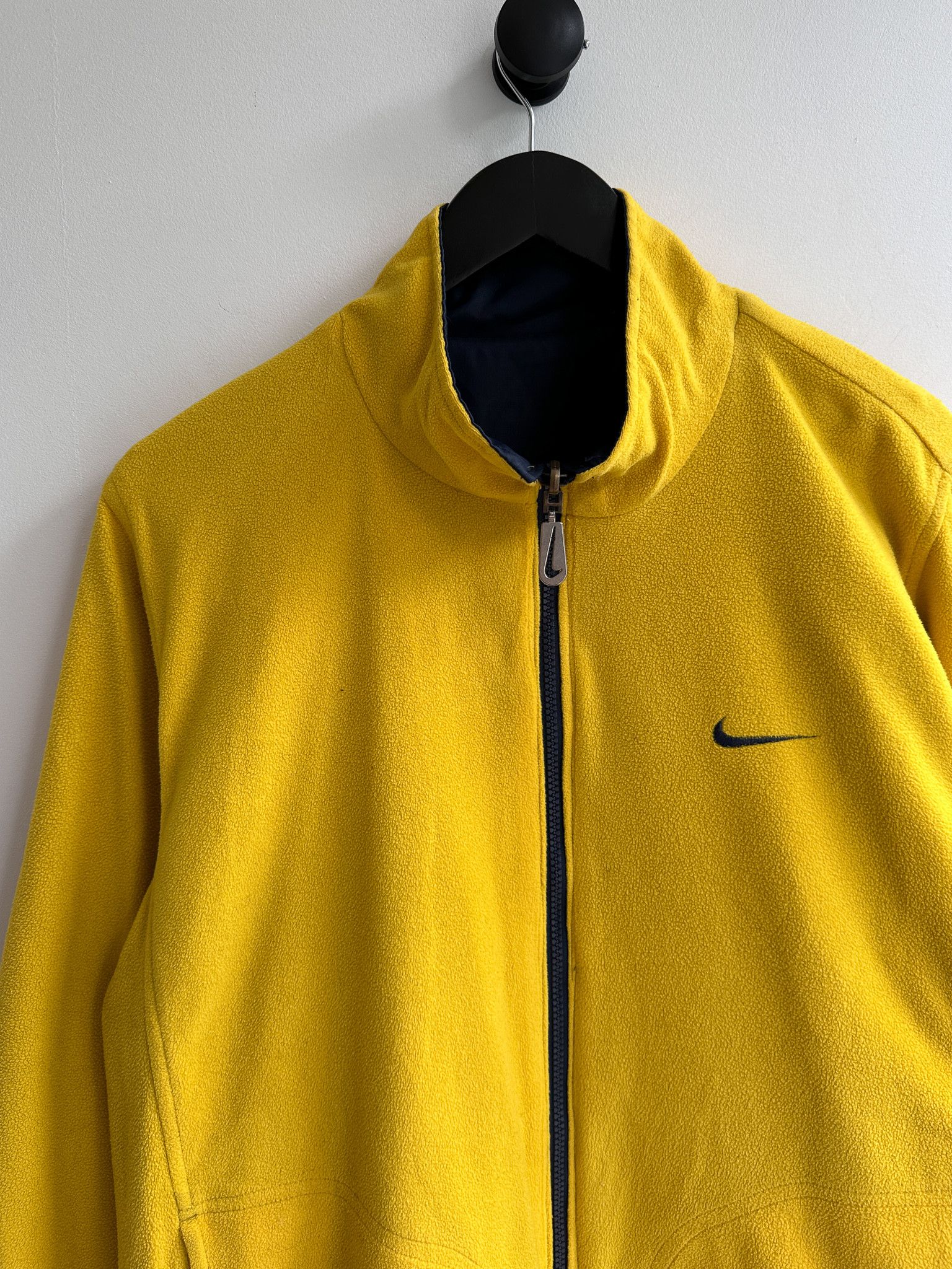 Nike Vintage Nike Reversible Nylon Fleece Jacket Size US M / EU 48-50 / 2 - 10 Thumbnail