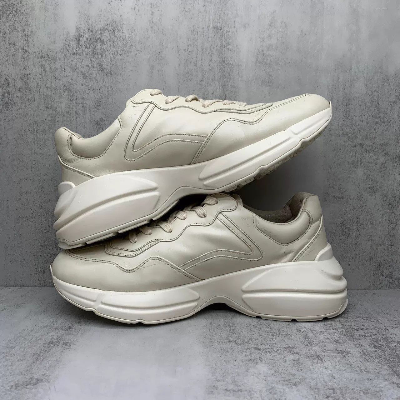 Gucci Gucci Red Record Dad Sneaker 43.5 95 New JZ1098 Size US 10.5 / EU 43-44 - 3 Thumbnail