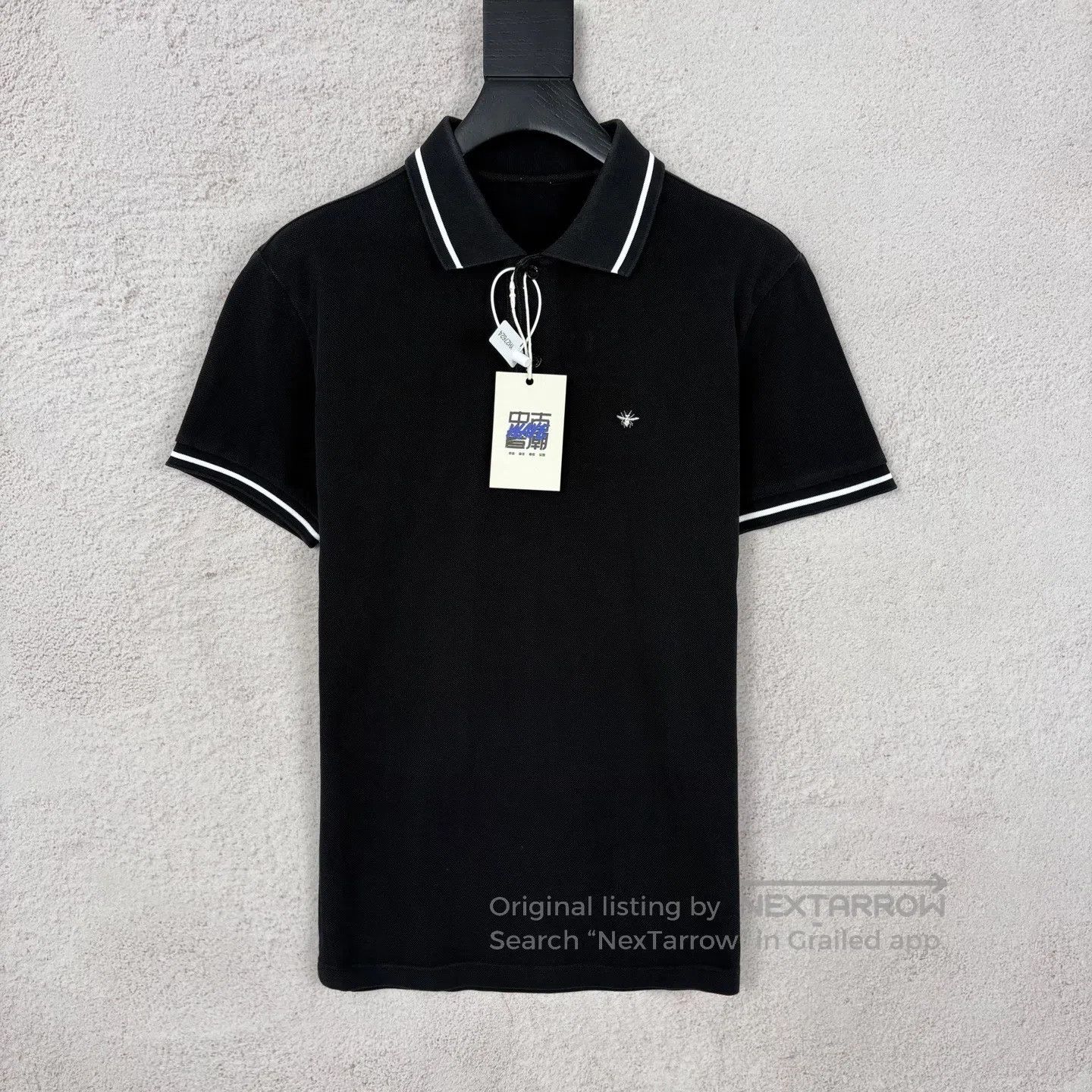 Dior × Hedi Slimane Dior Homme Striped Bee Polo - SS07 