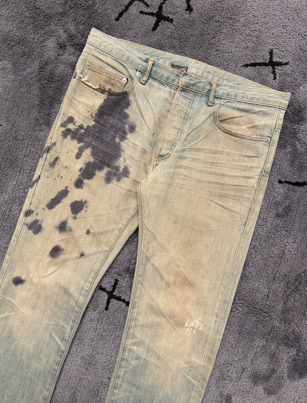 Dior SS05 inky Venom Nut Unwaxed Bleu Clairs Size US 31 - 5 Thumbnail
