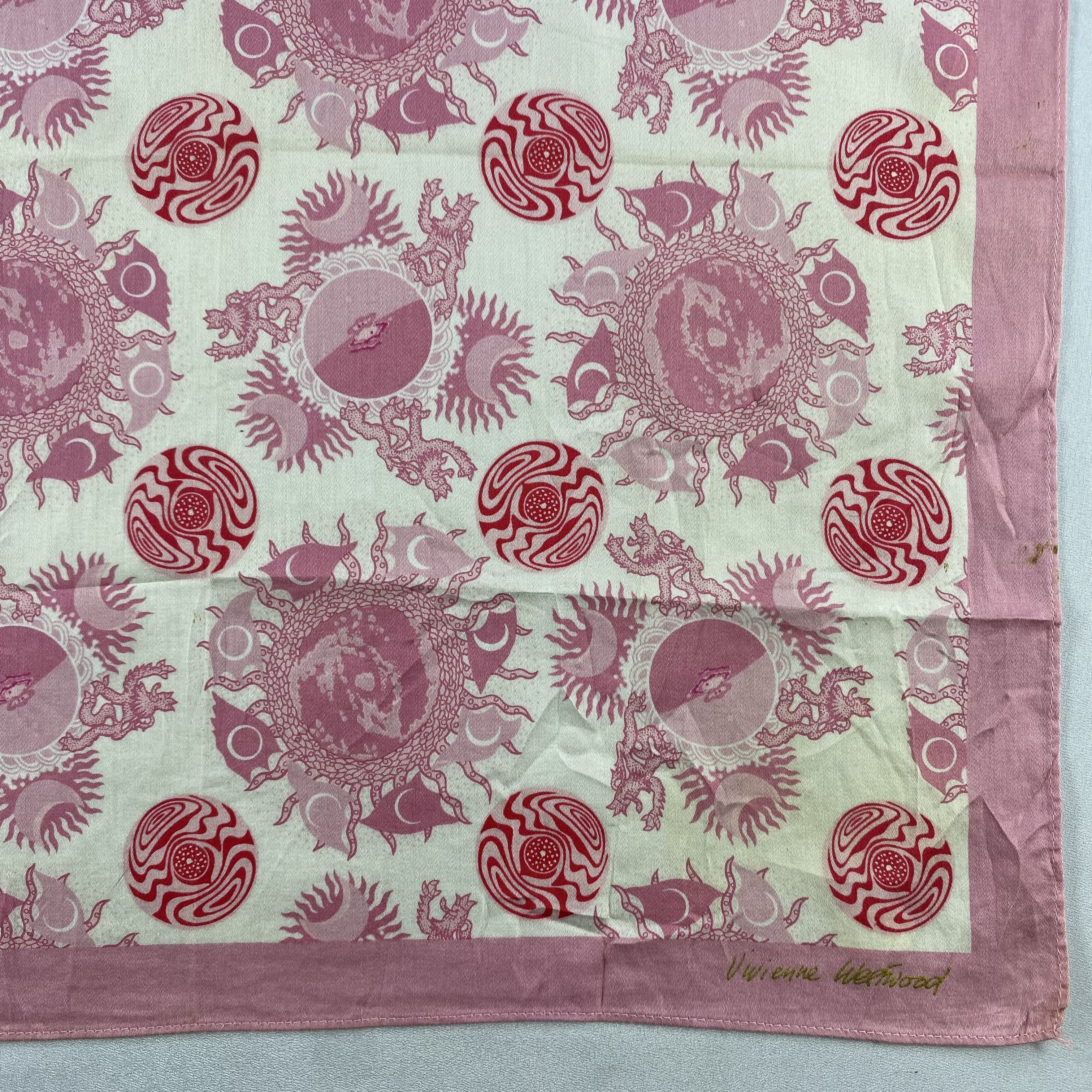 Vintage Vivienne Westwood Bandana/ Handkerchief / Neckerchief Size ONE SIZE - 3 Thumbnail