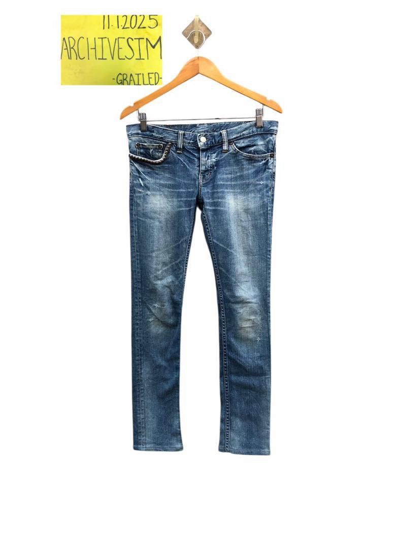 Hysteric Glamour Hysteric Glamour Distressed With Stud Size US 31 - 2 Thumbnail