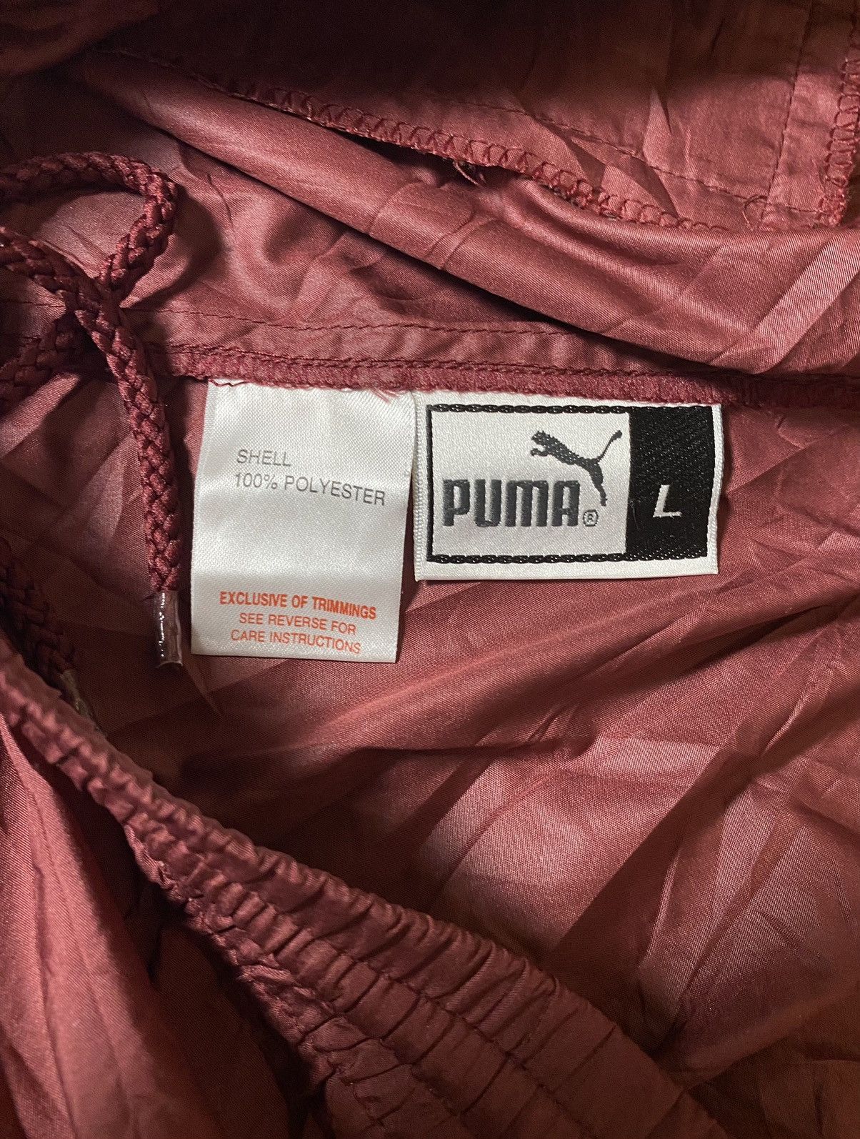 Puma Puma Vintage Track Pants Red, Rot Joggers Jogginghose Men‘s Size US 40 / EU 56 - 5 Thumbnail